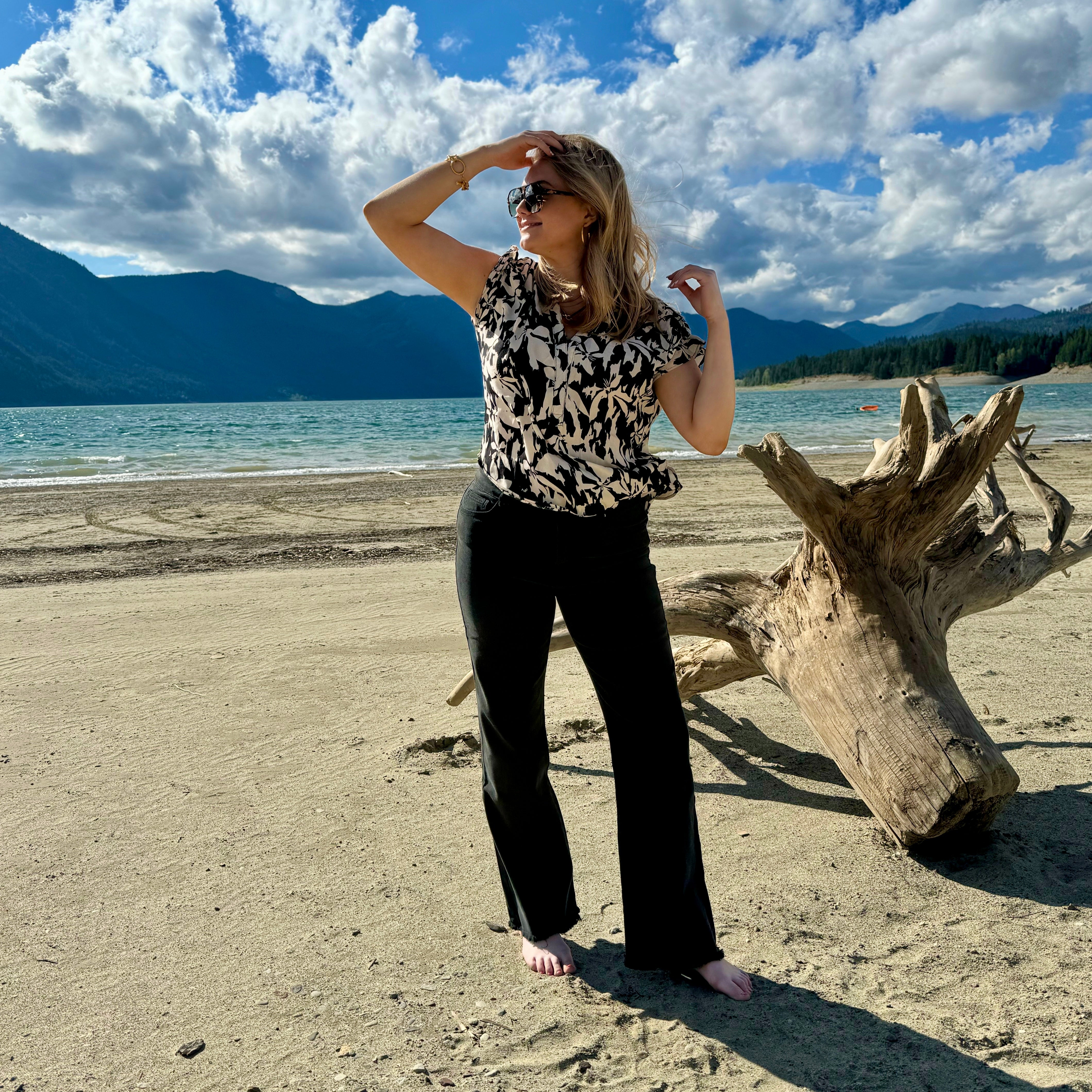 Atlas Wide Jean 31 “ inseam (Black)