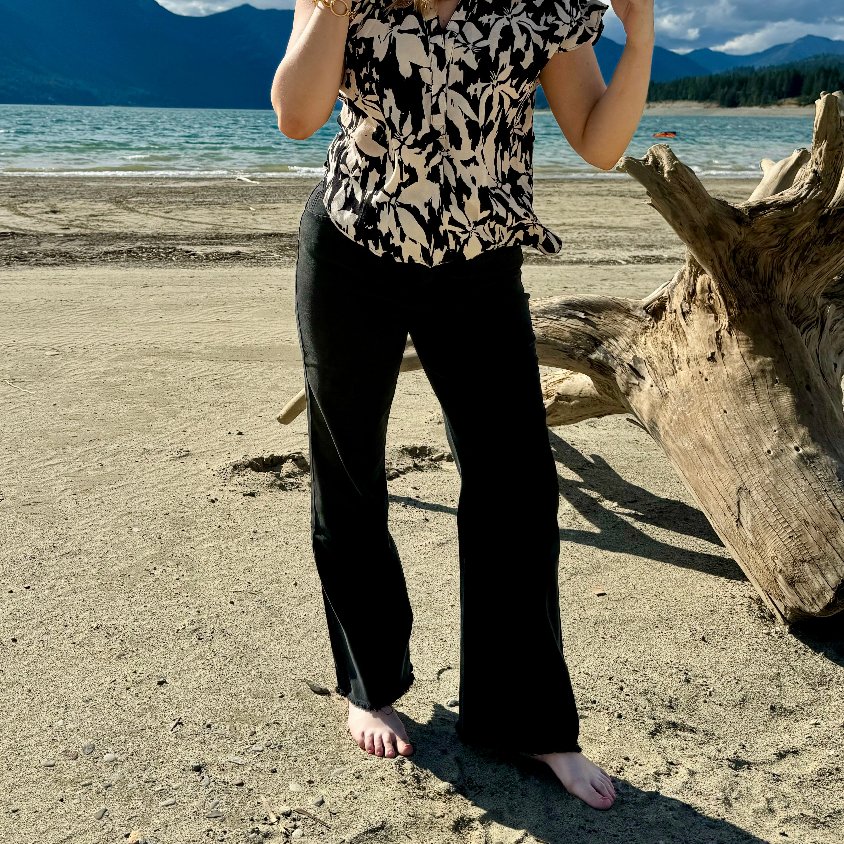 Atlas Wide Jean 31 “ inseam (Black)