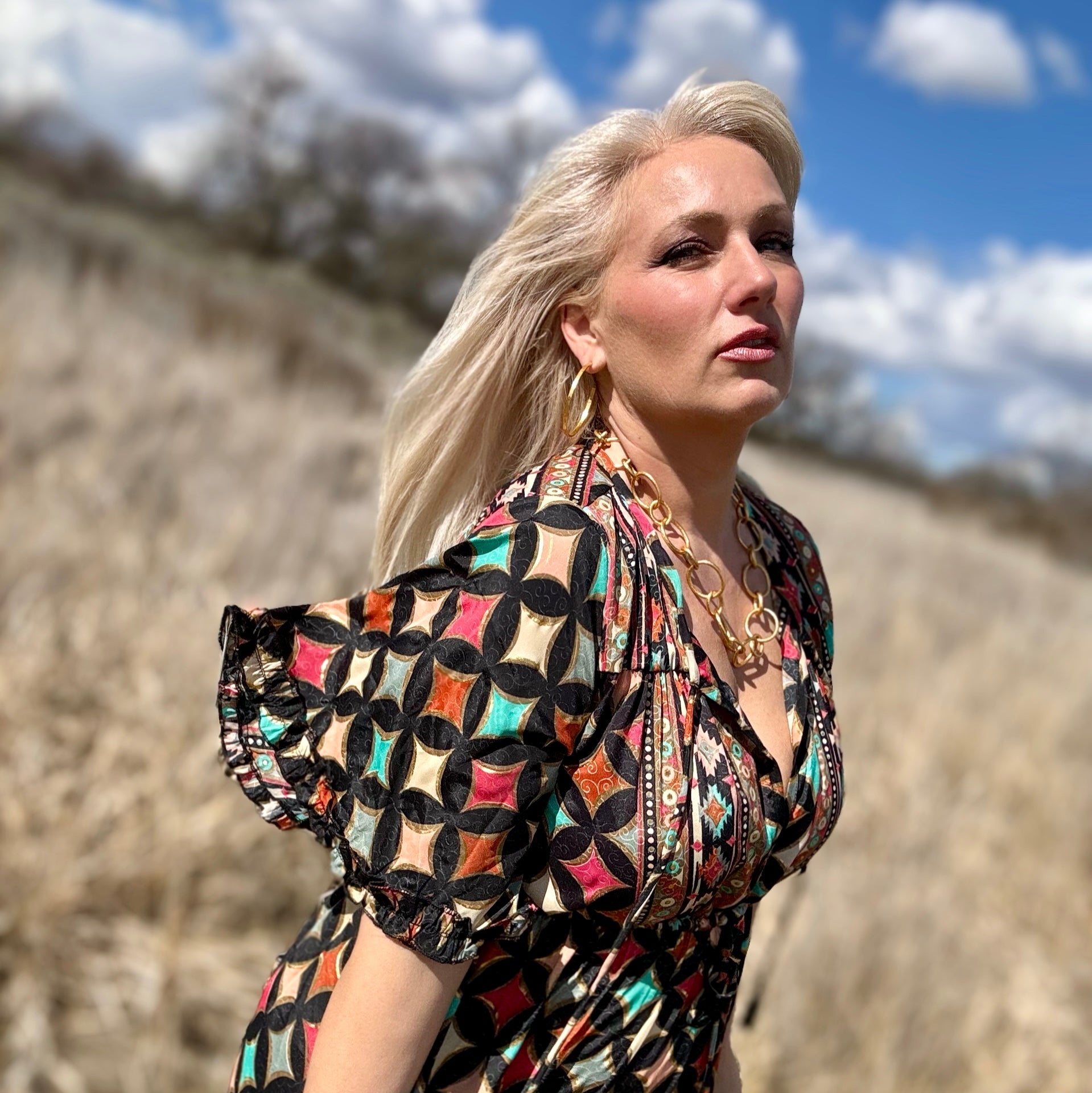 Baroque Mosaic Dress