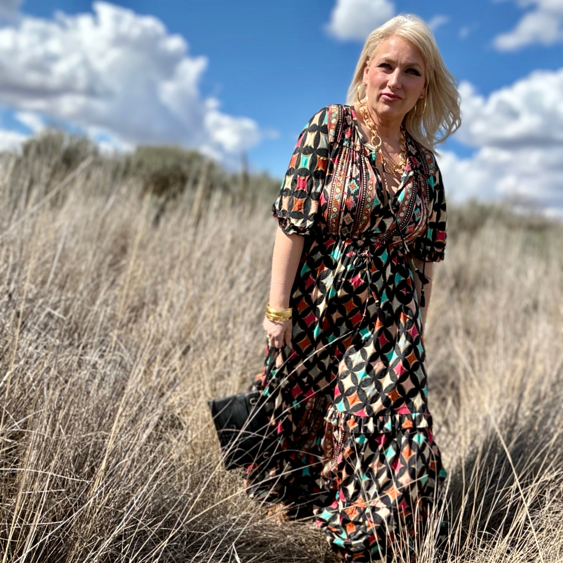 Baroque Mosaic Dress