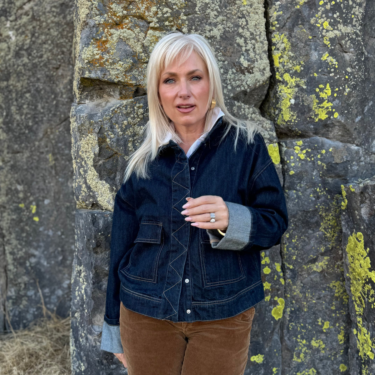 The Modern Utility Denim Jacket