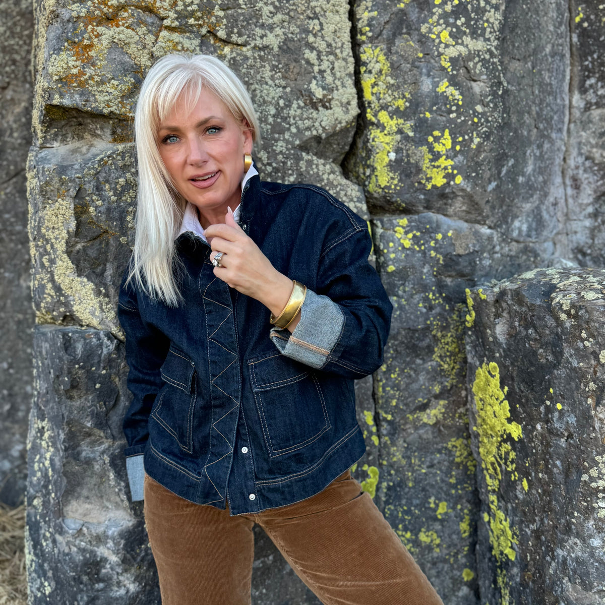 The Modern Utility Denim Jacket