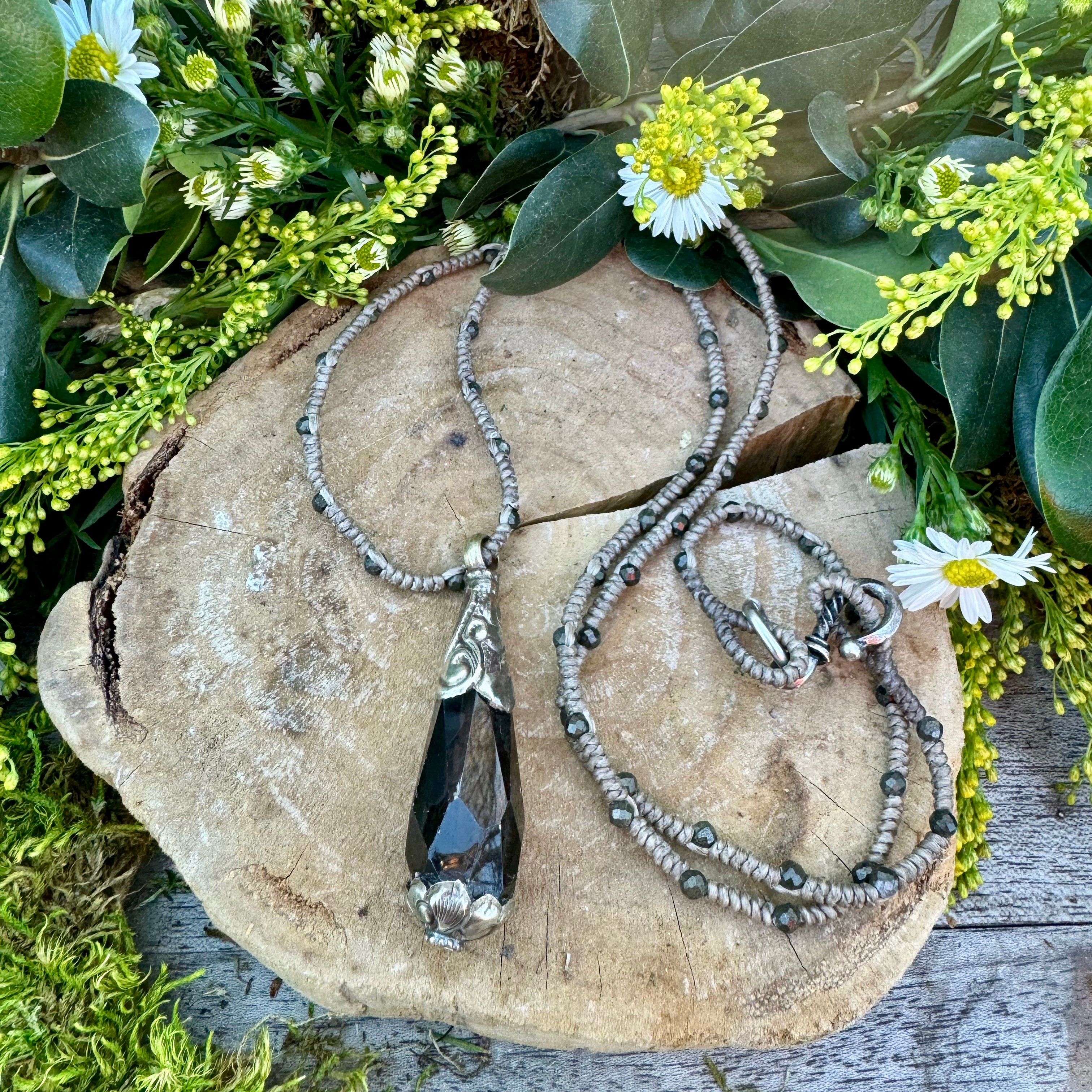 Paula Carvalho Smokey Topaz Necklace