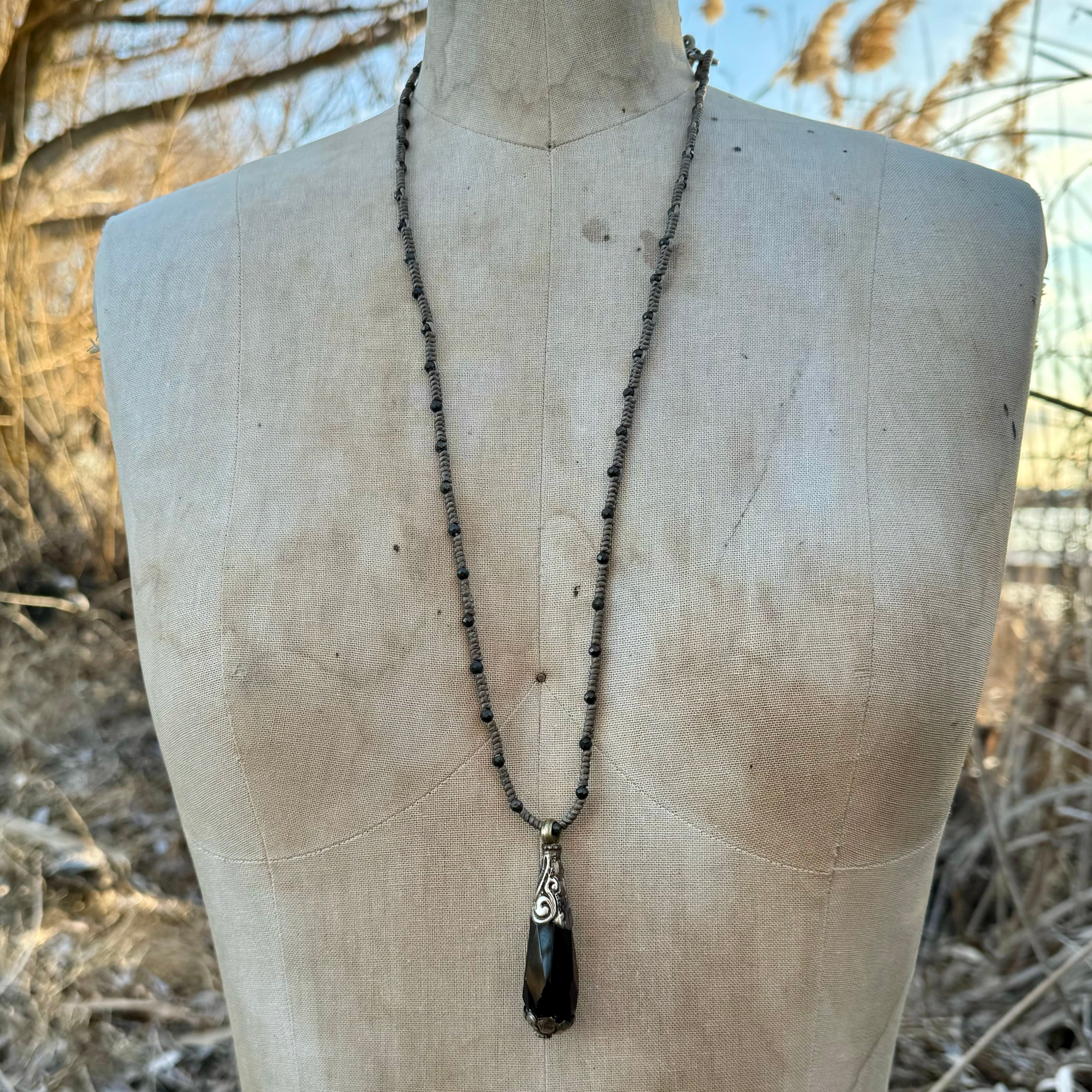 Paula Carvalho Smokey Topaz Necklace