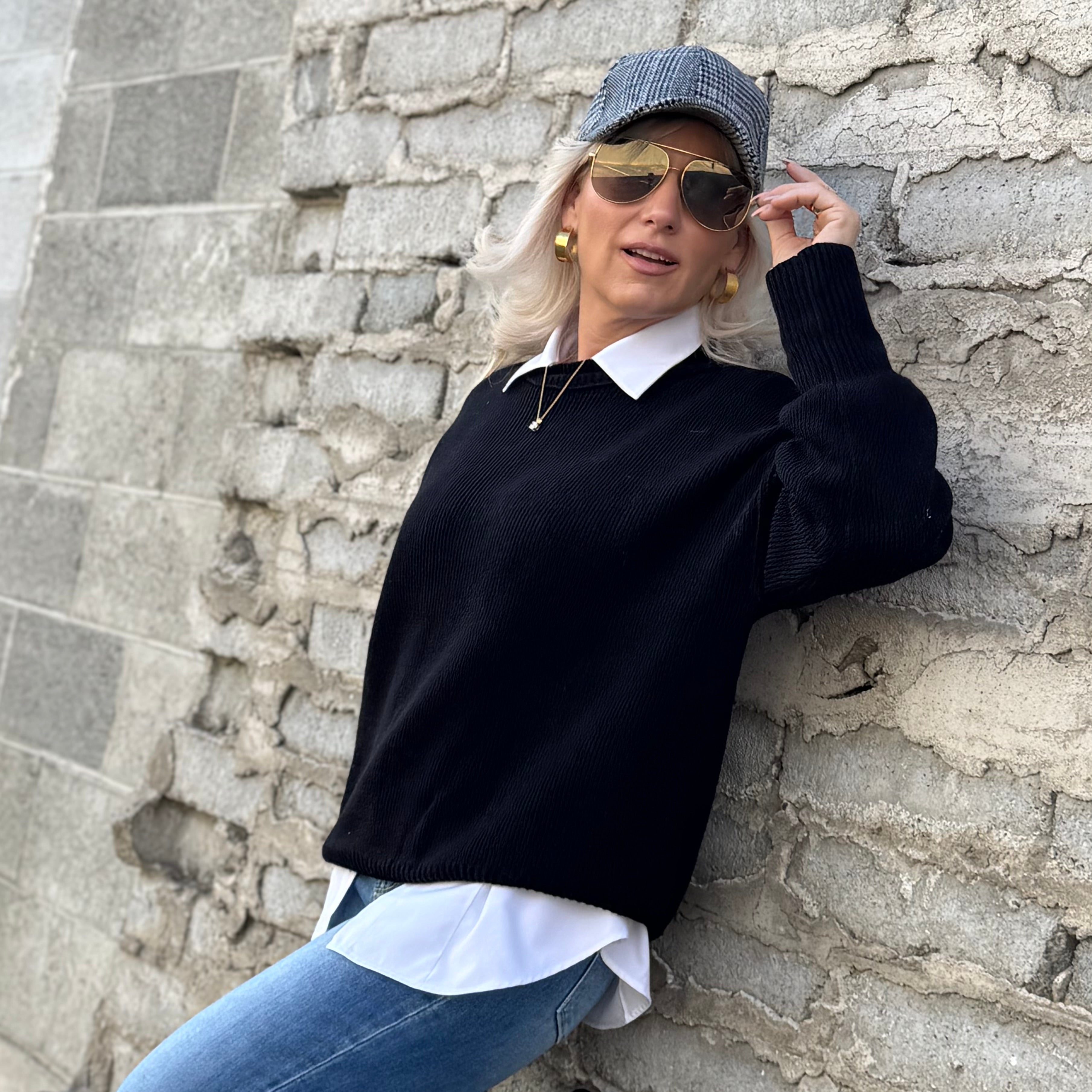 Madison Mocneck Sweater