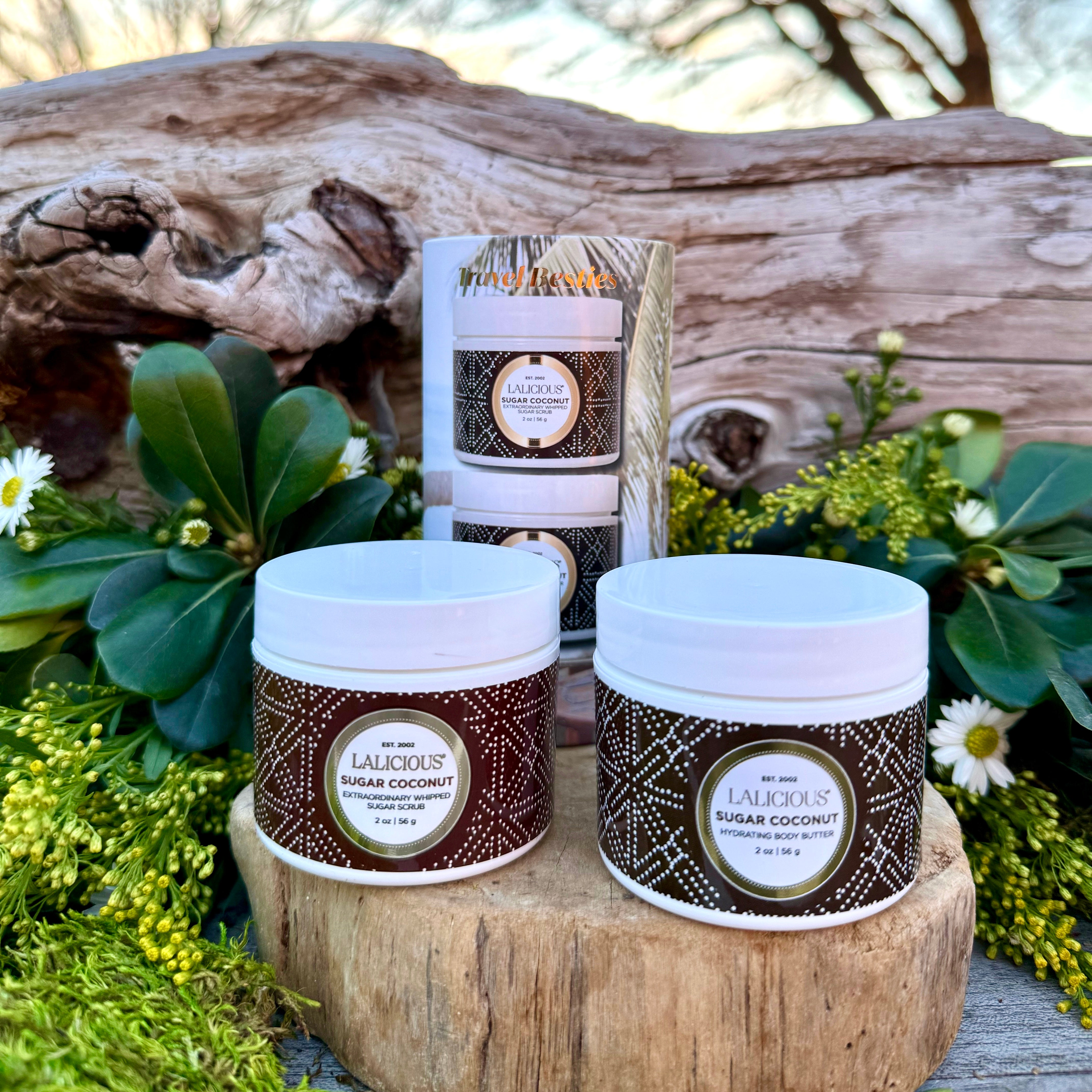 Lalicious Sugar Coconut Travel Set