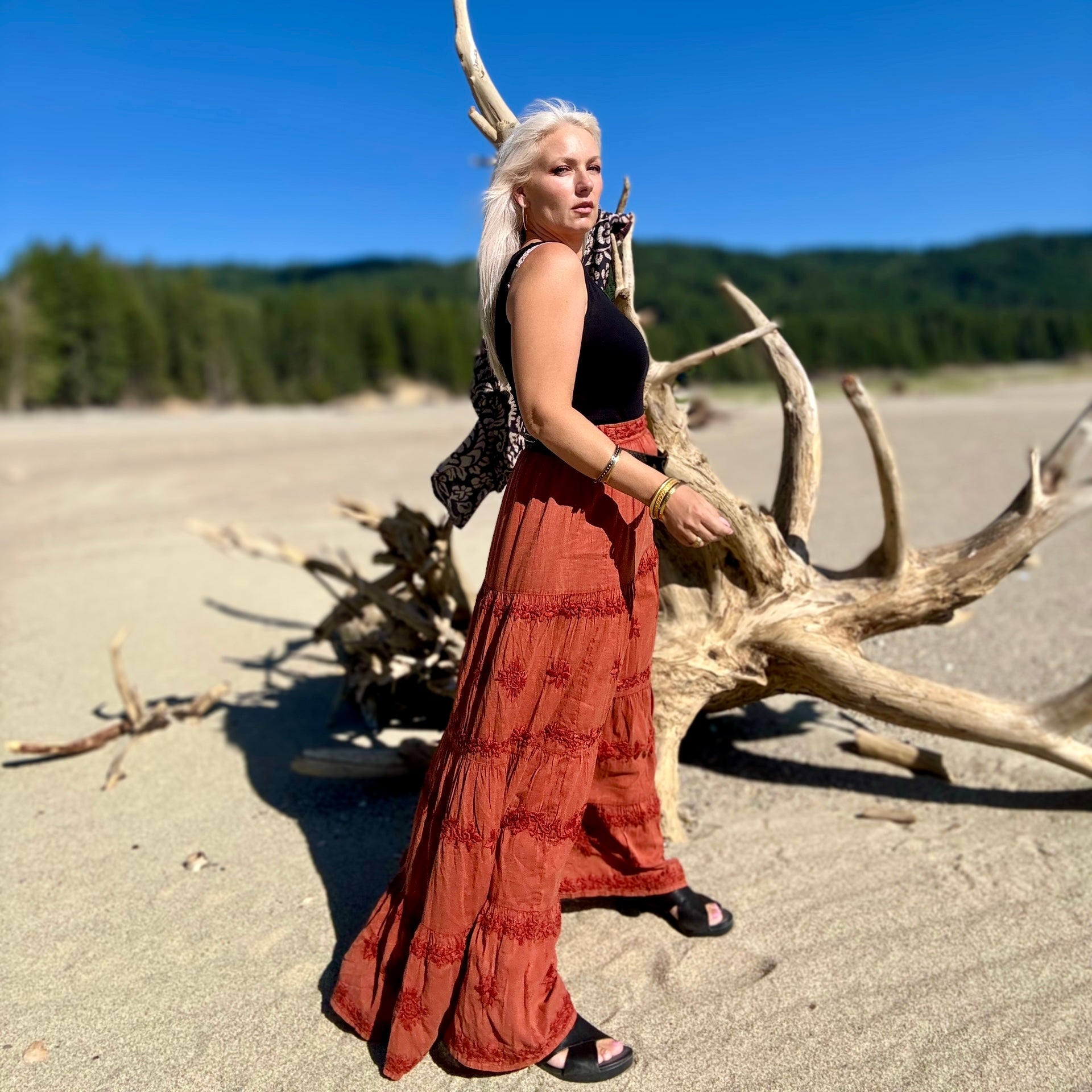Cheyenne Maxi Shirt (Adobe)