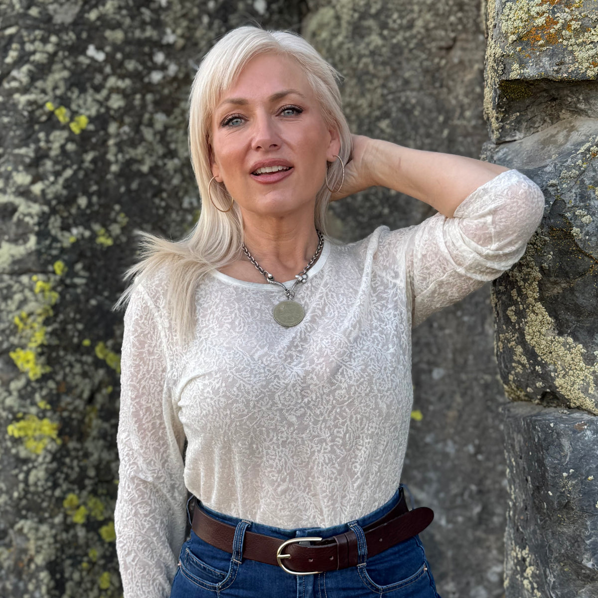 The Whisper Lace Layering Top