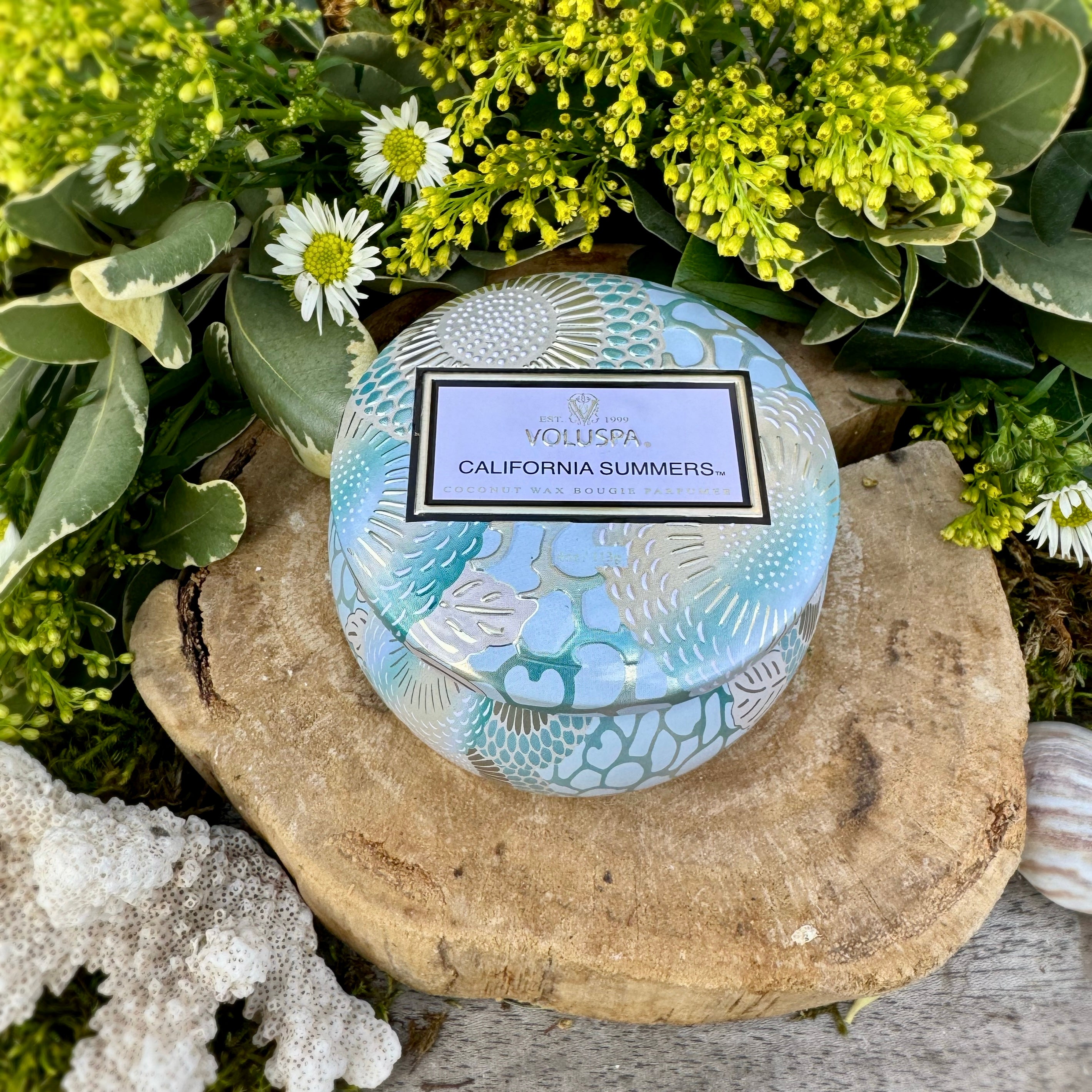 California Summers Mini Candle Tin