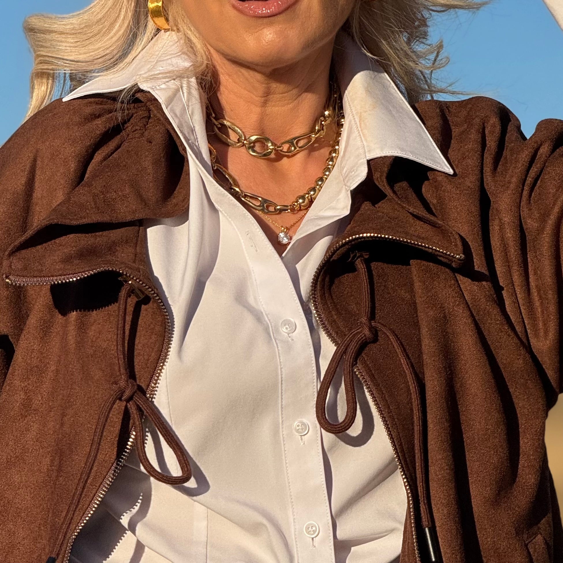 Wanderlust Faux Suede Jacket