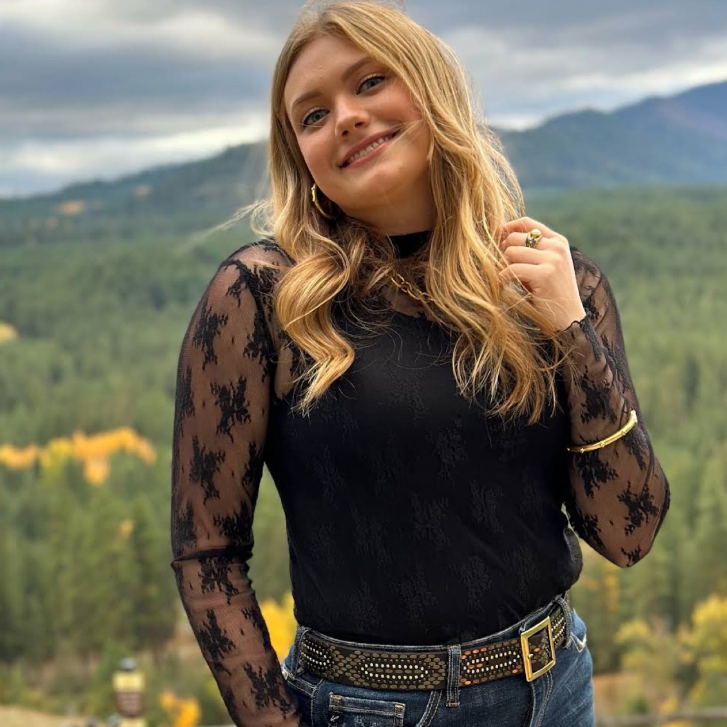 Lovely In Lace Layering Top