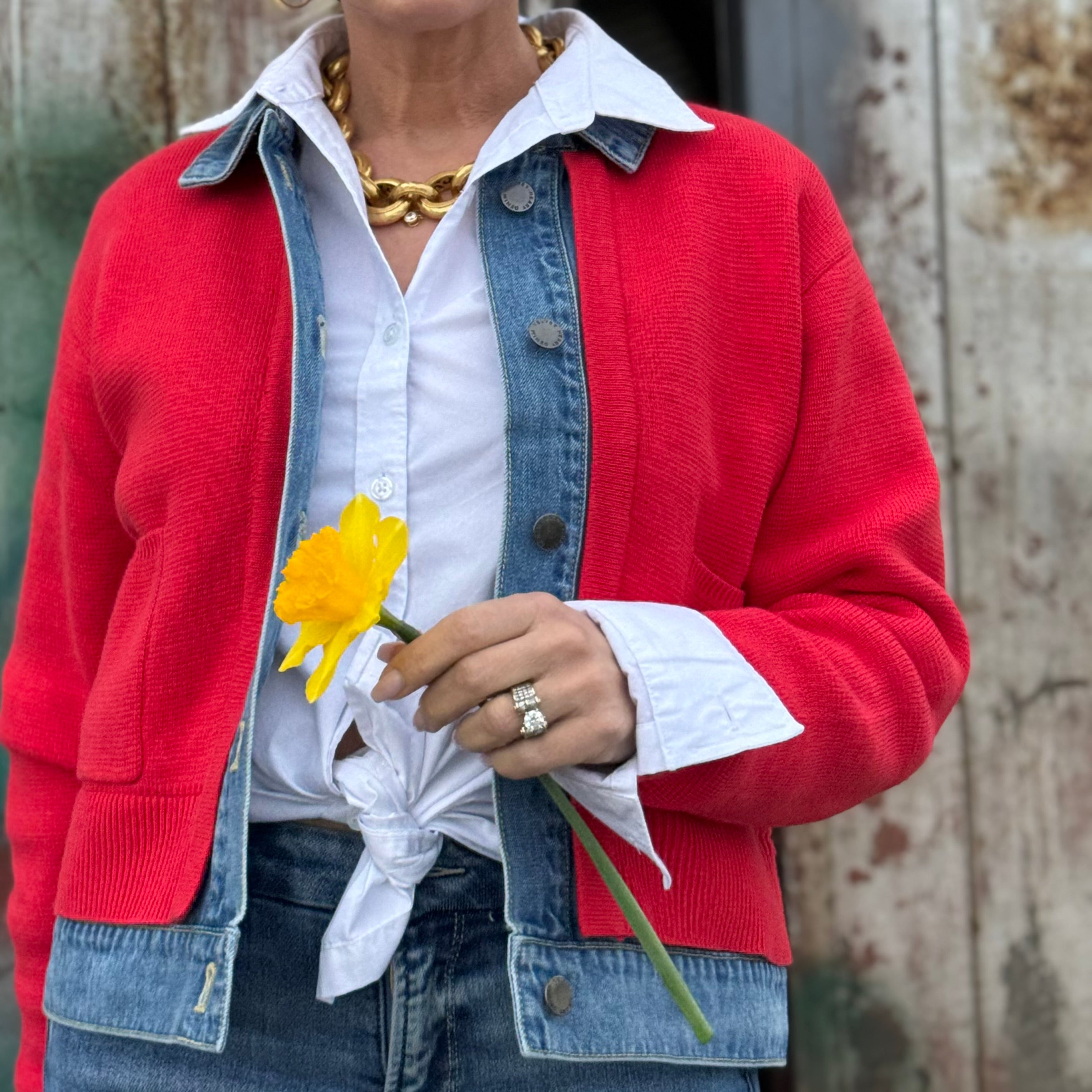 The Redline Denim Layer Jacket