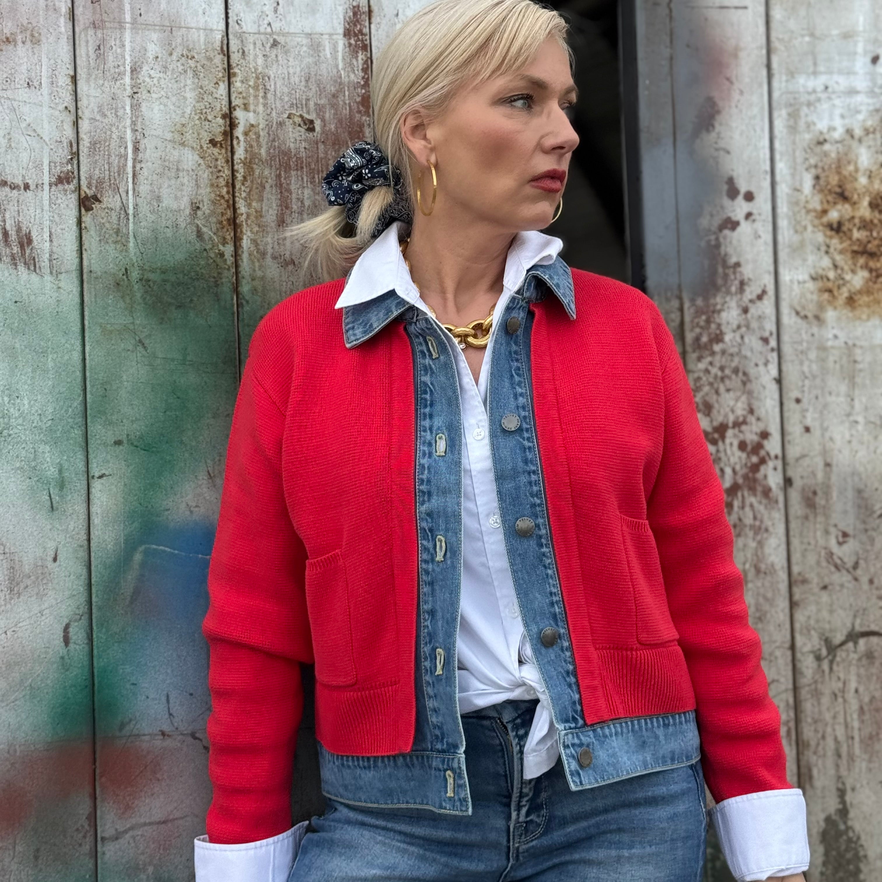 The Redline Denim Layer Jacket