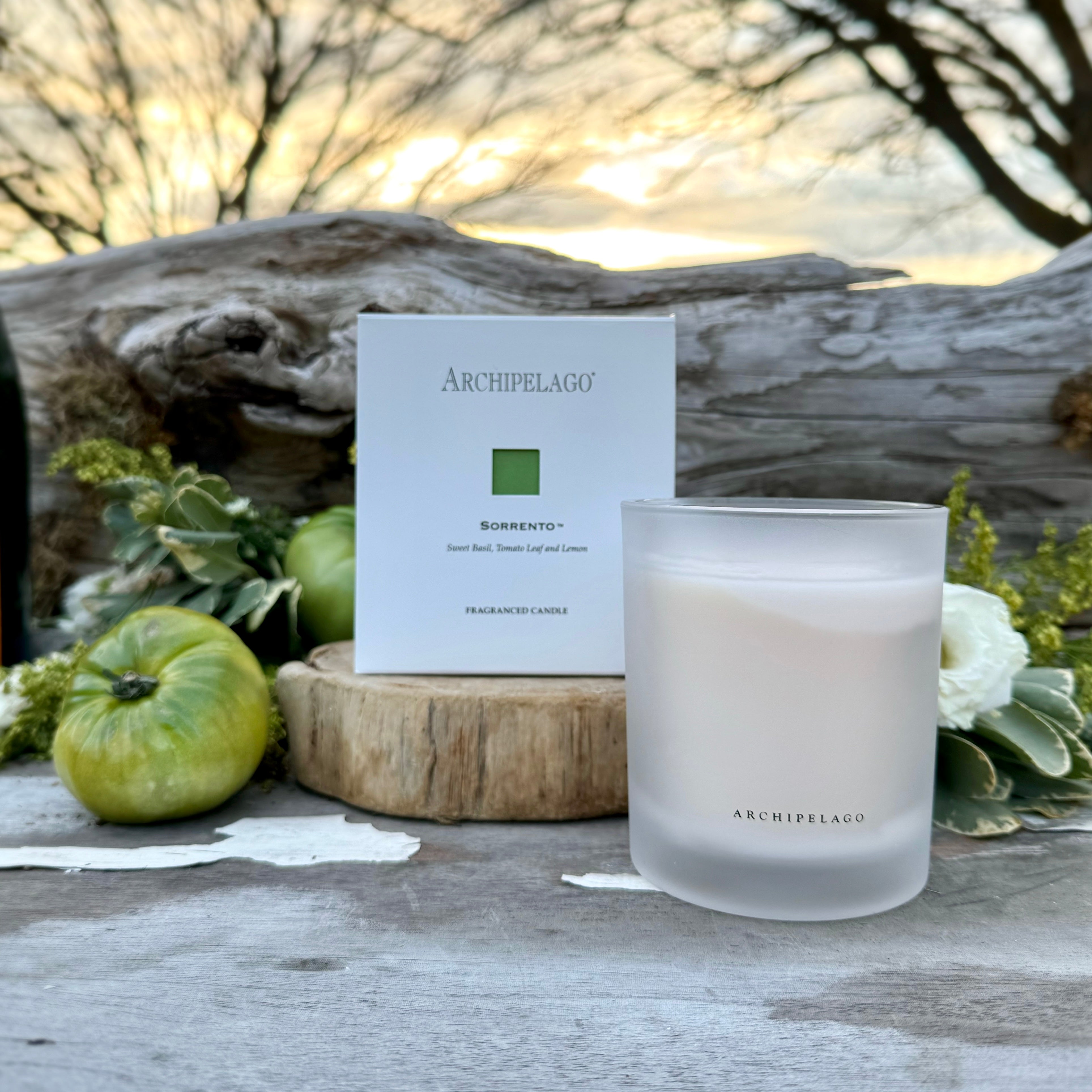 Sorrento Boxed Tomato Candle