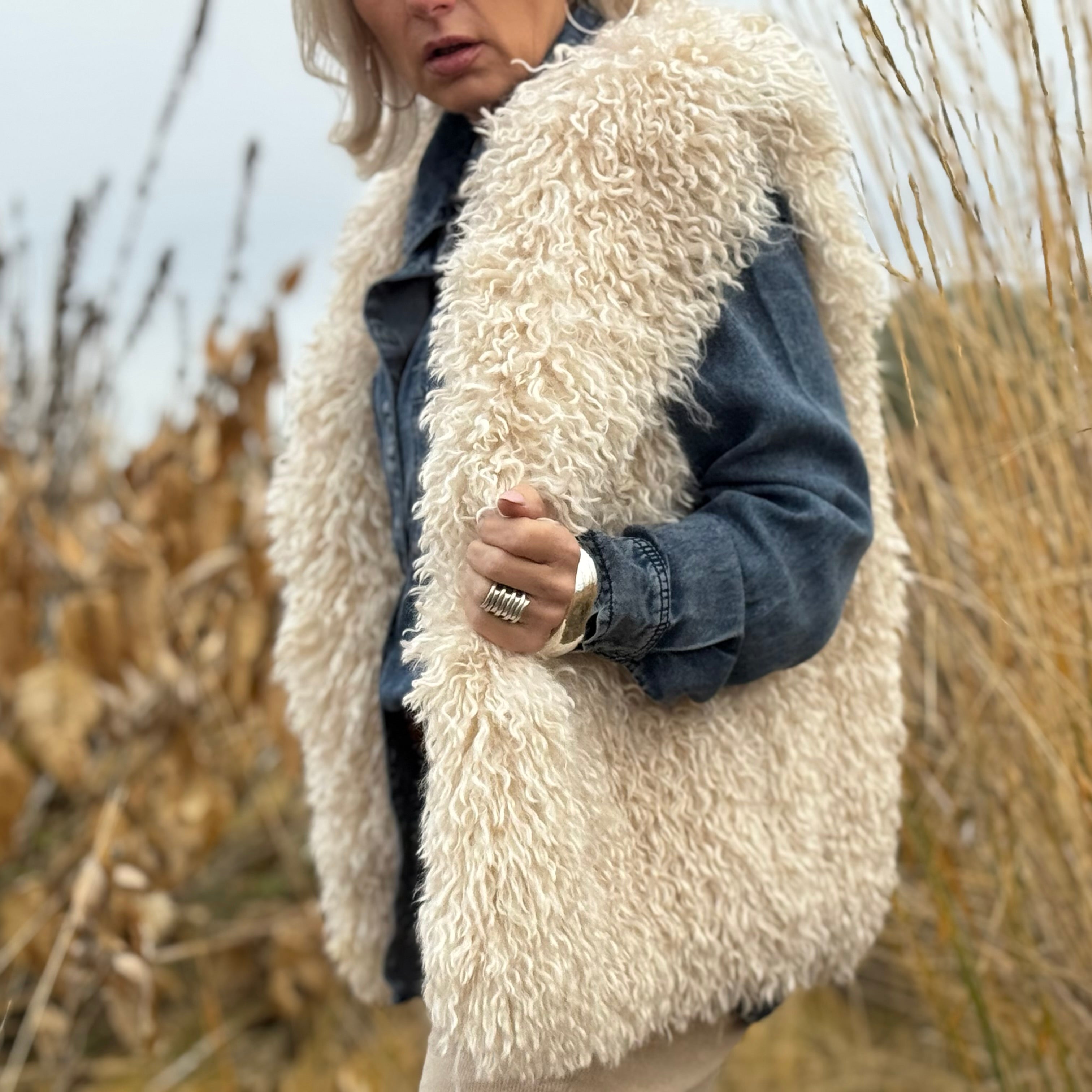 Highland Faux Shearling Vest
