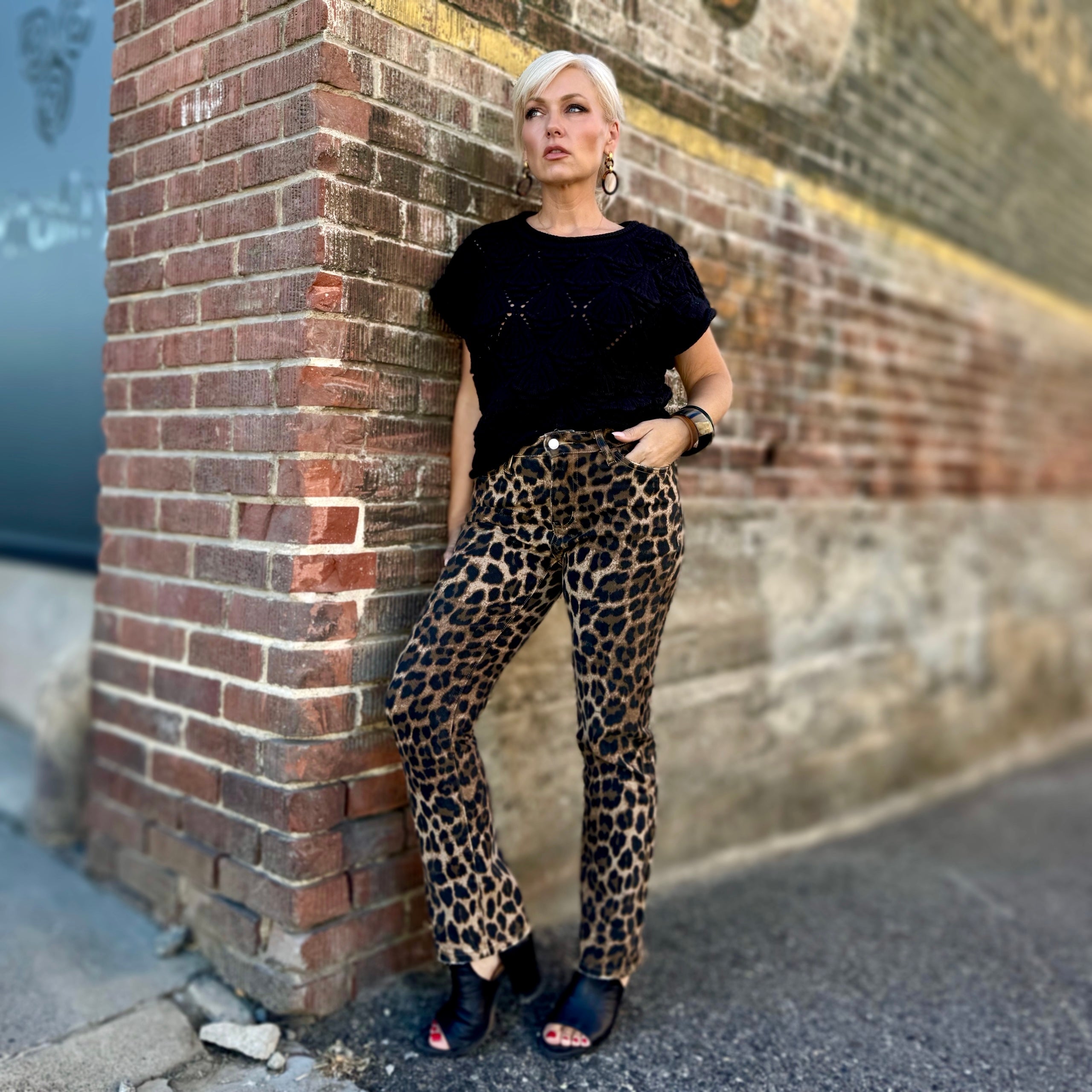 Leo Kick Flare Jeans