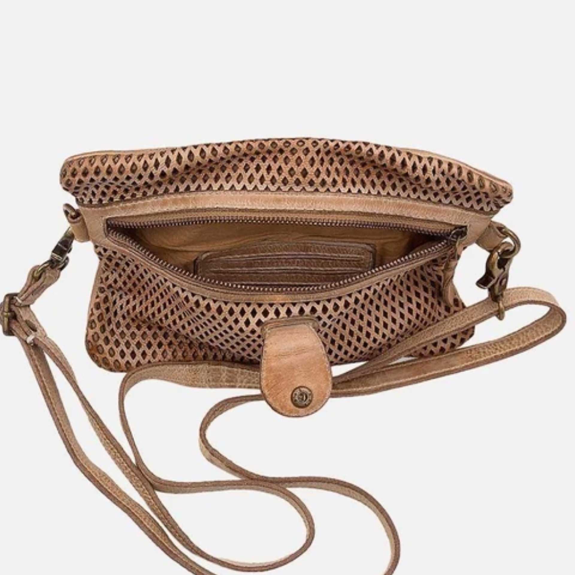 Barron Clutch Crossbody (Sand)