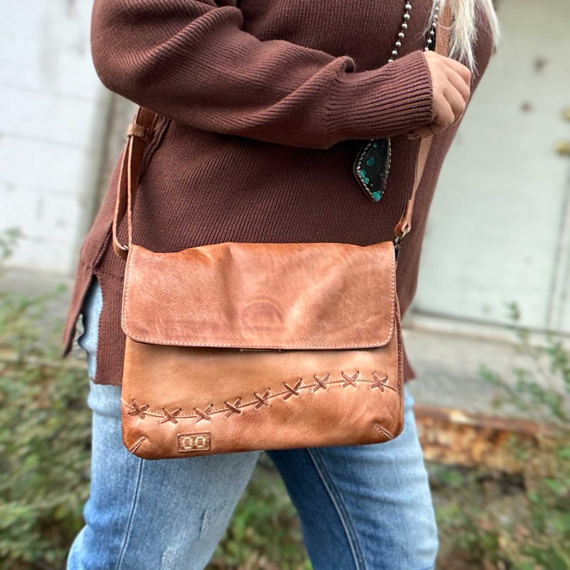 Bedstu Cleo Crossbody Bag (Tan Rustic)