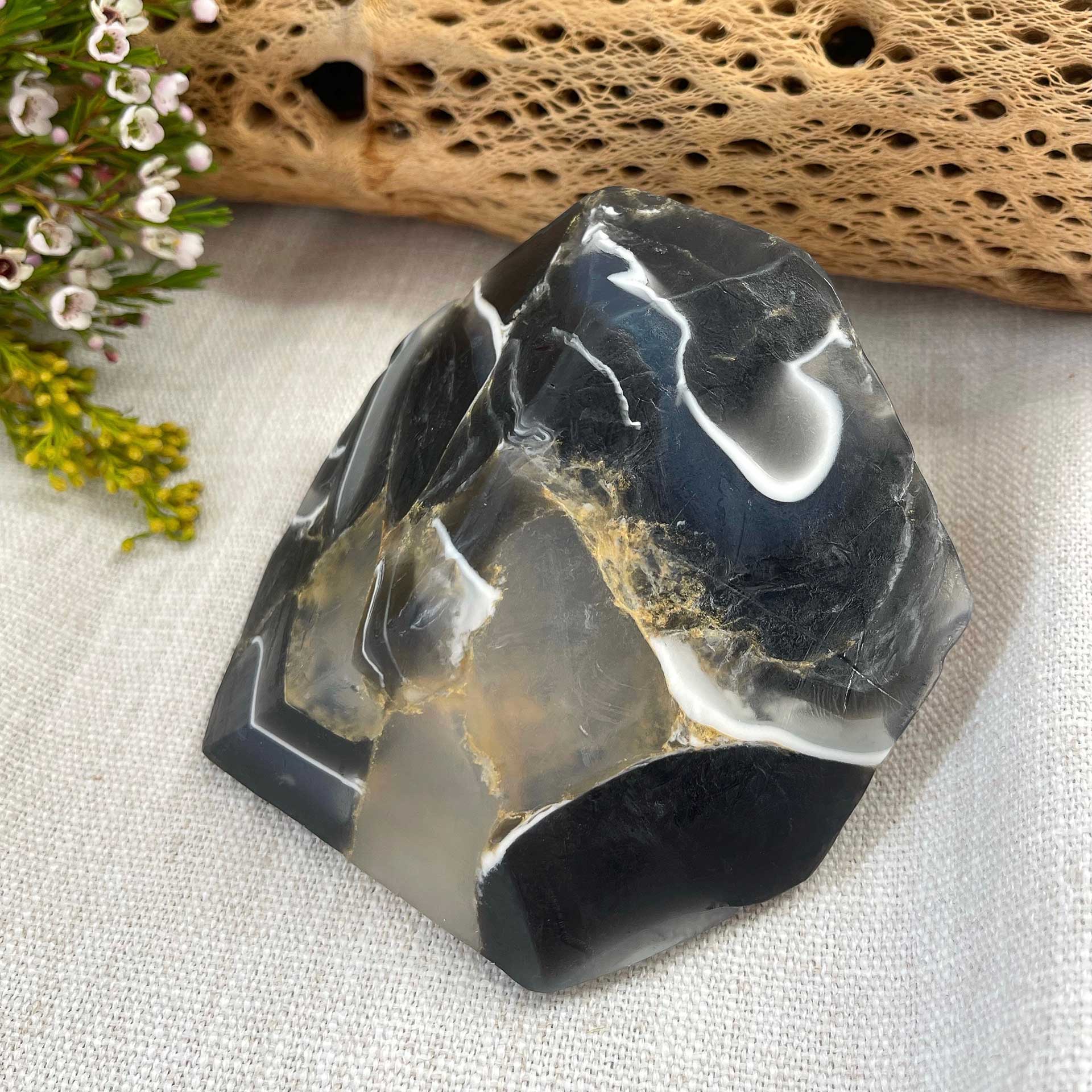 Black Onyx Rock Soap