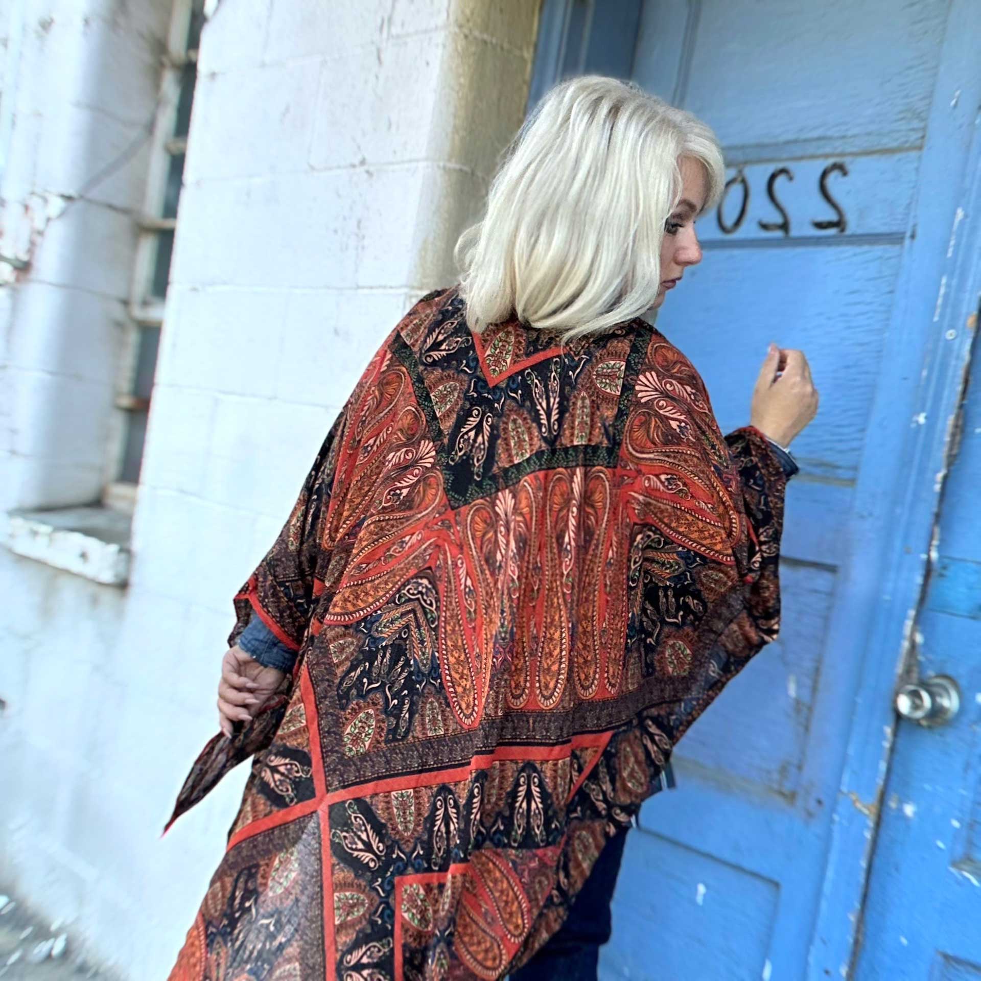 Bombay Paisley Kimono