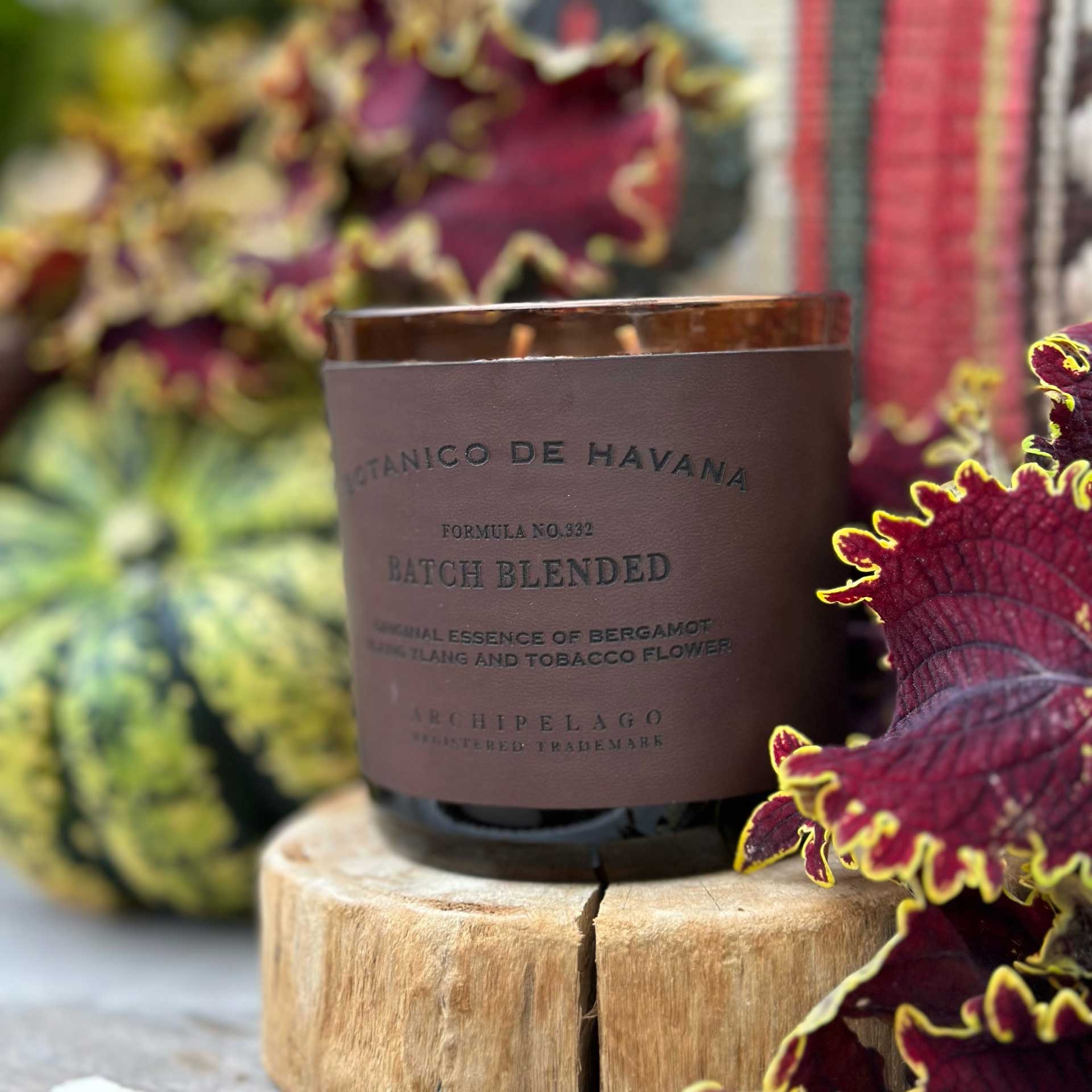 Botanico de Havana Letter Press Candle