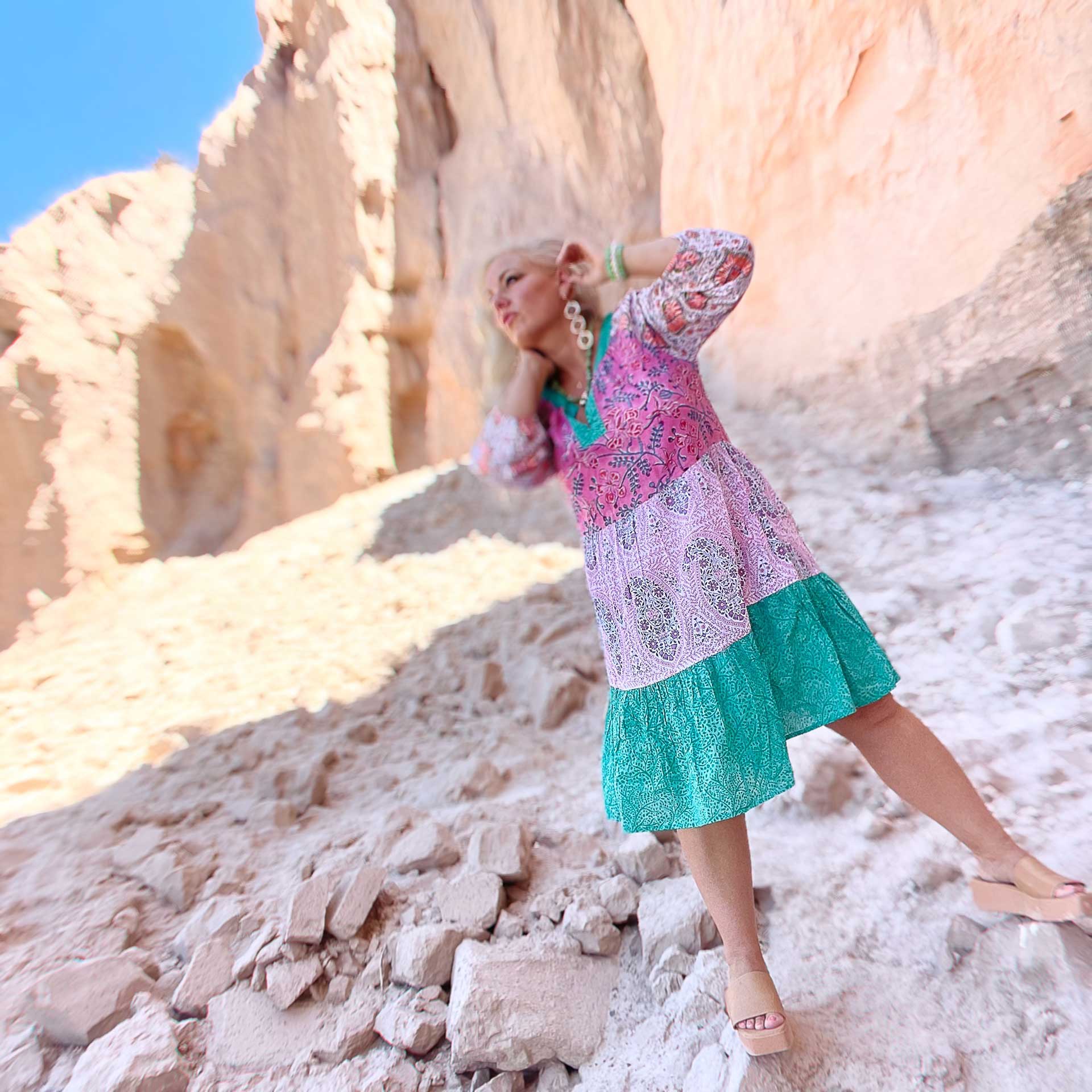 Bouquet Tiered Dress