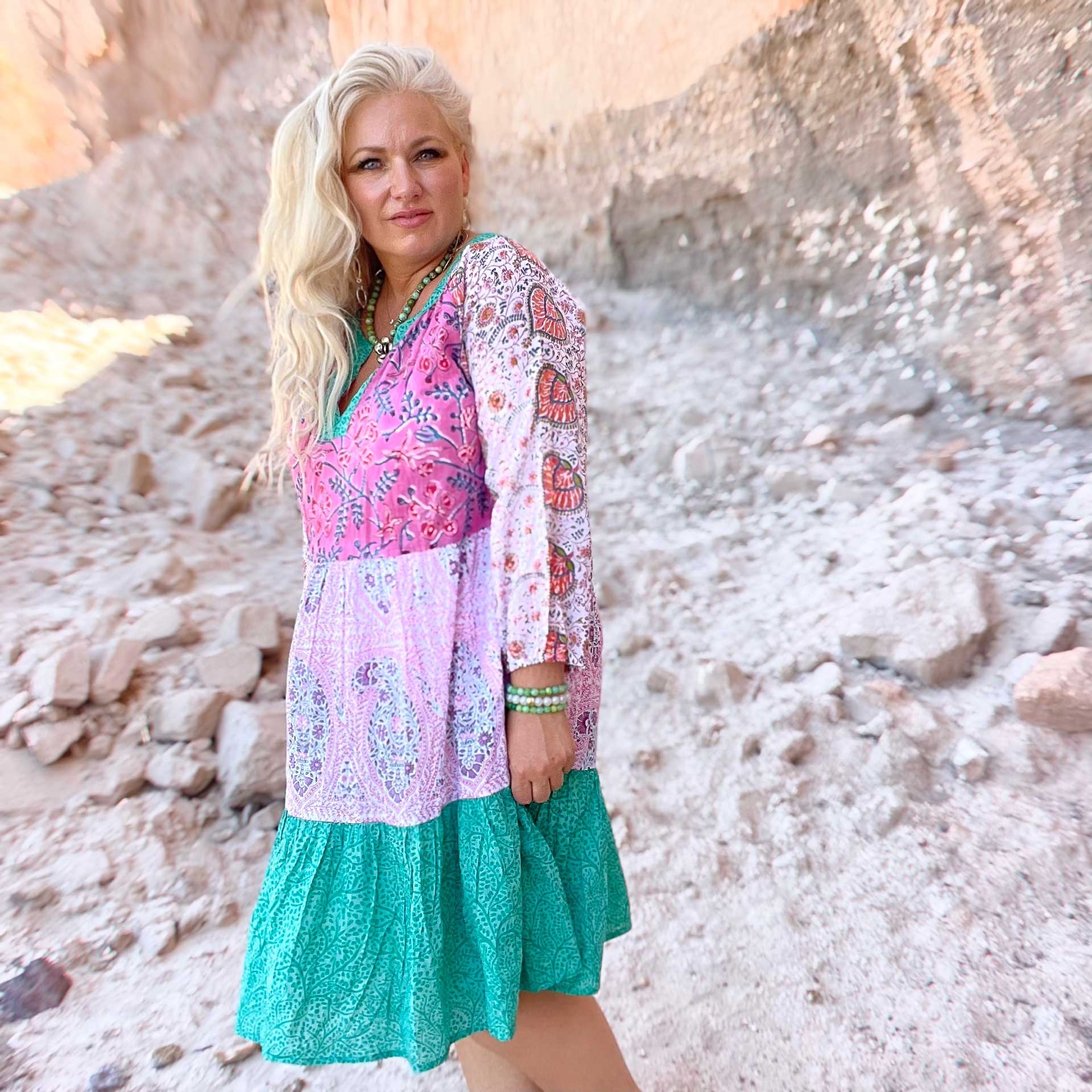 Bouquet Tiered Dress