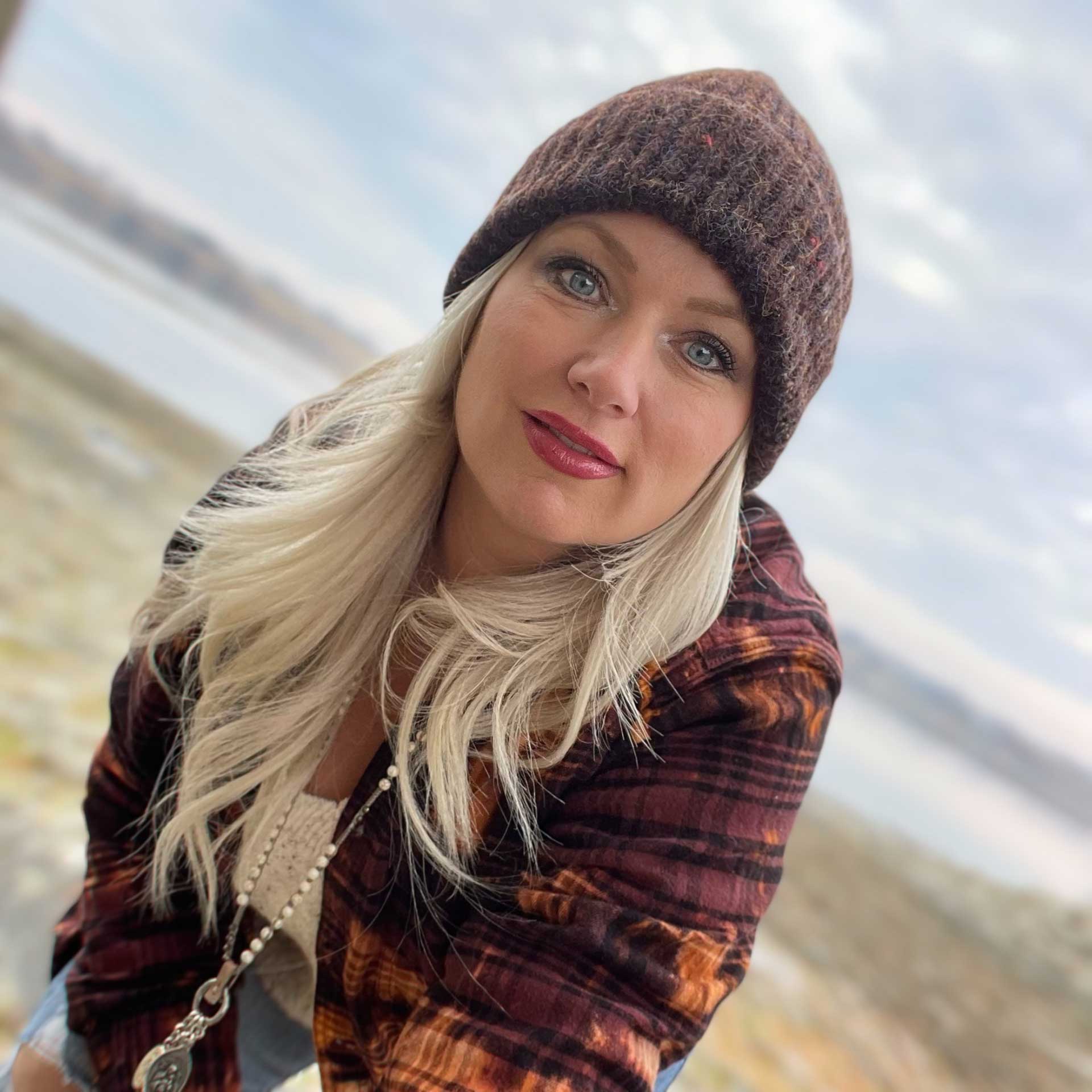 Cameron Speckled Beanie (Brown)