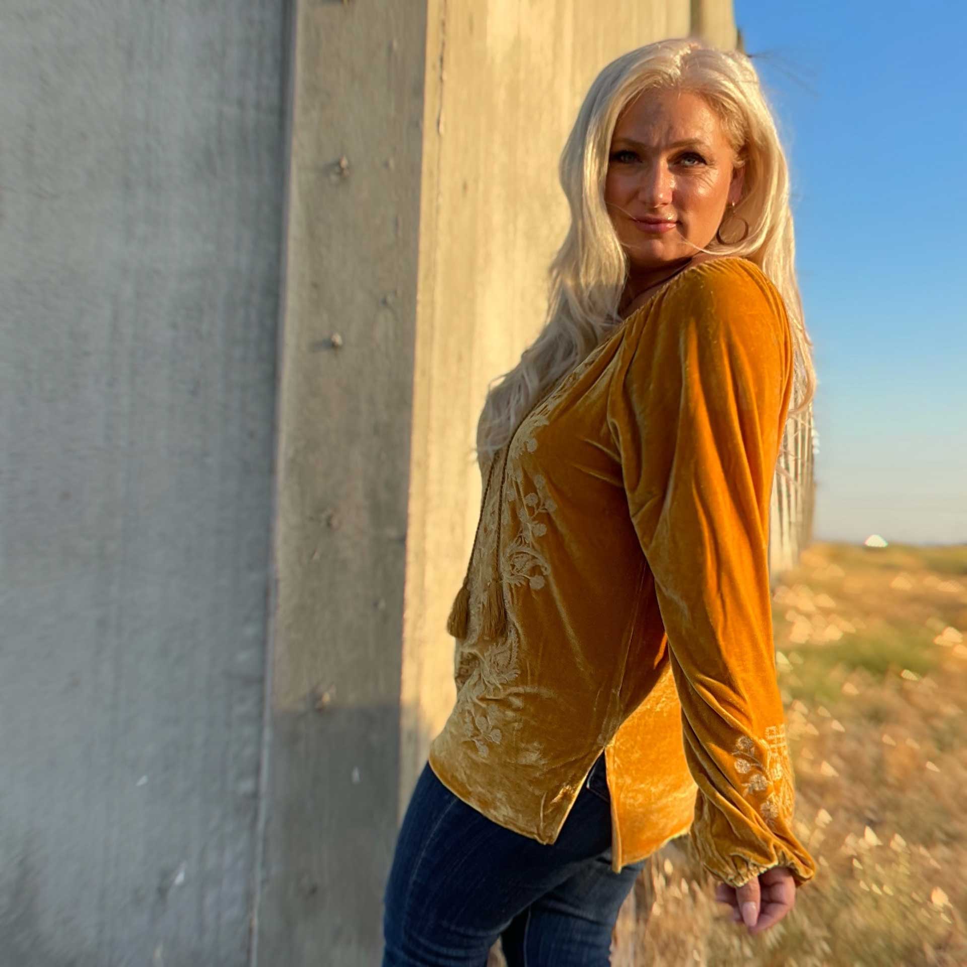 Celestine Peasant Blouse