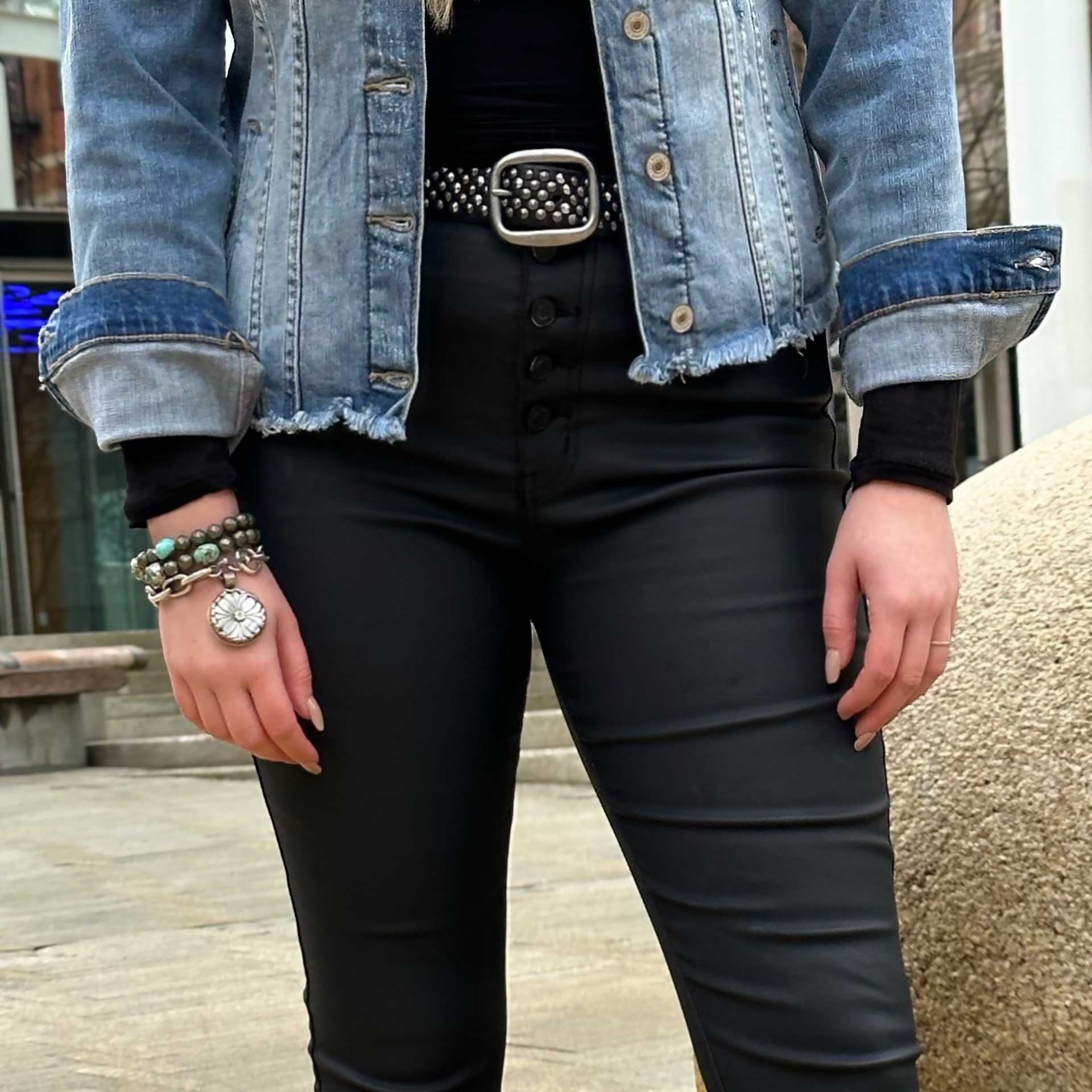 Classic Coated Skinny Jeans