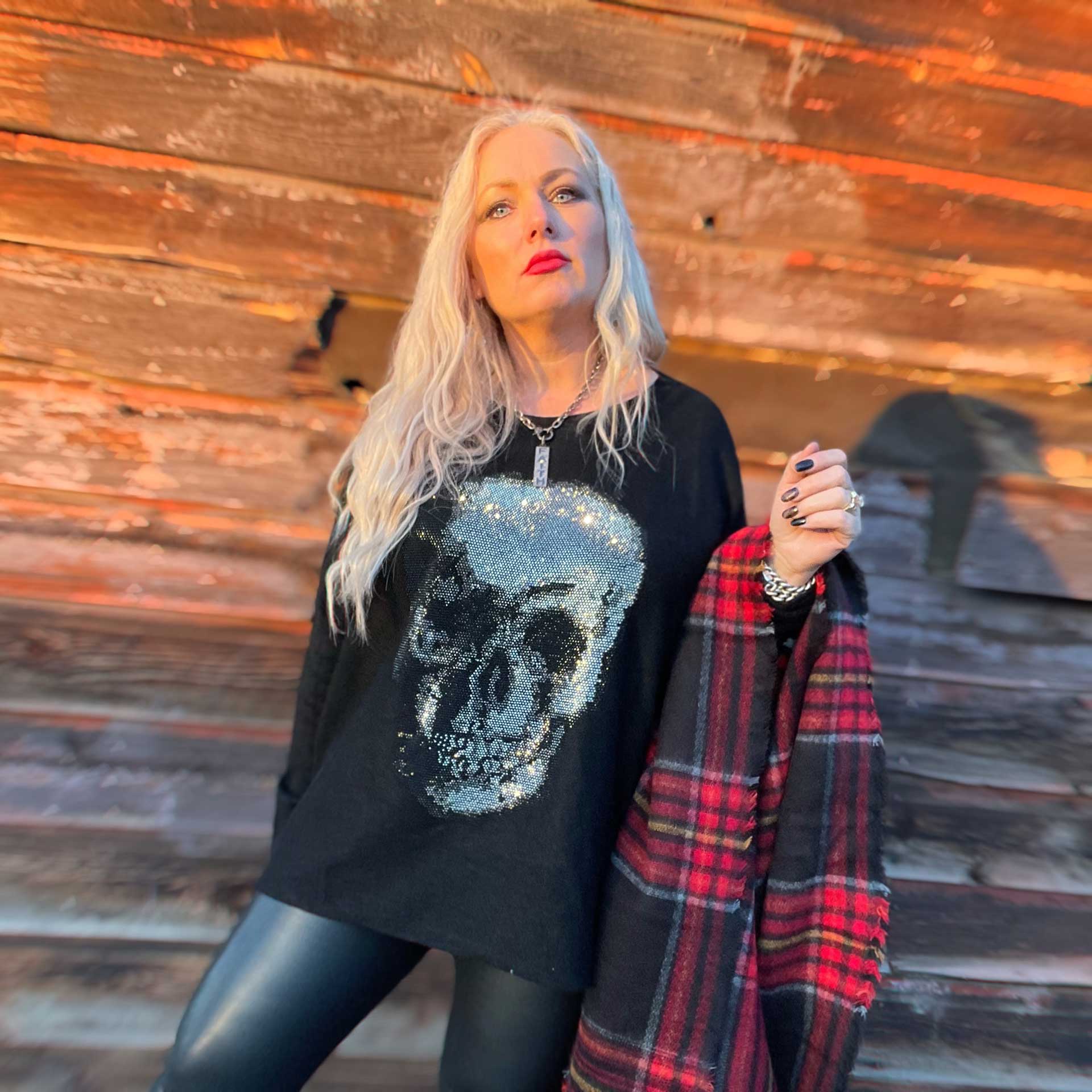 Crystal Skull Sweater