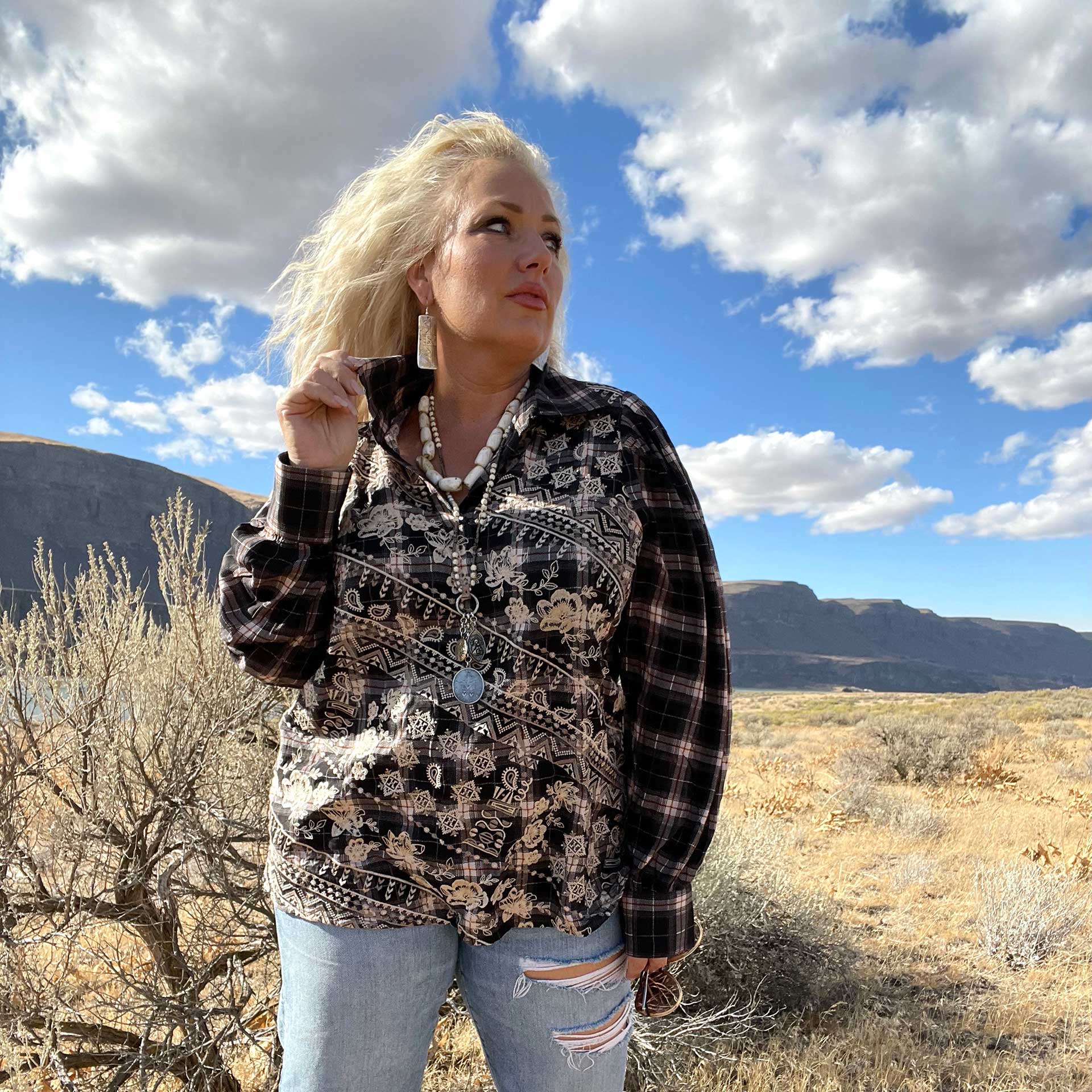 Dakota Embroidered Blouse