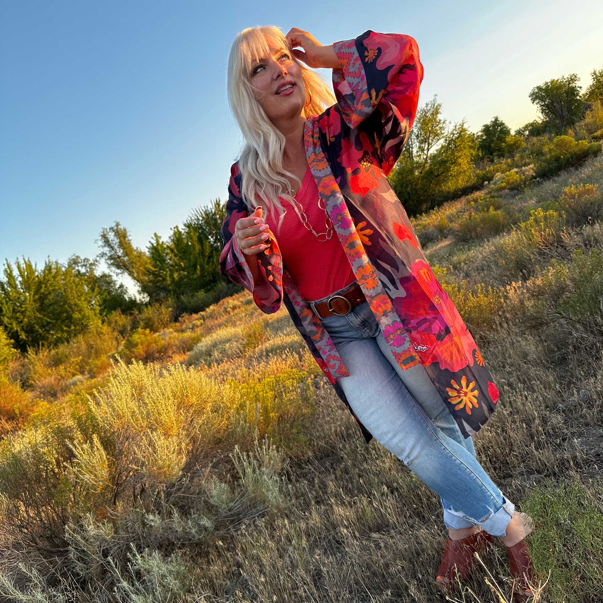 Dancing Daydreams Kimono