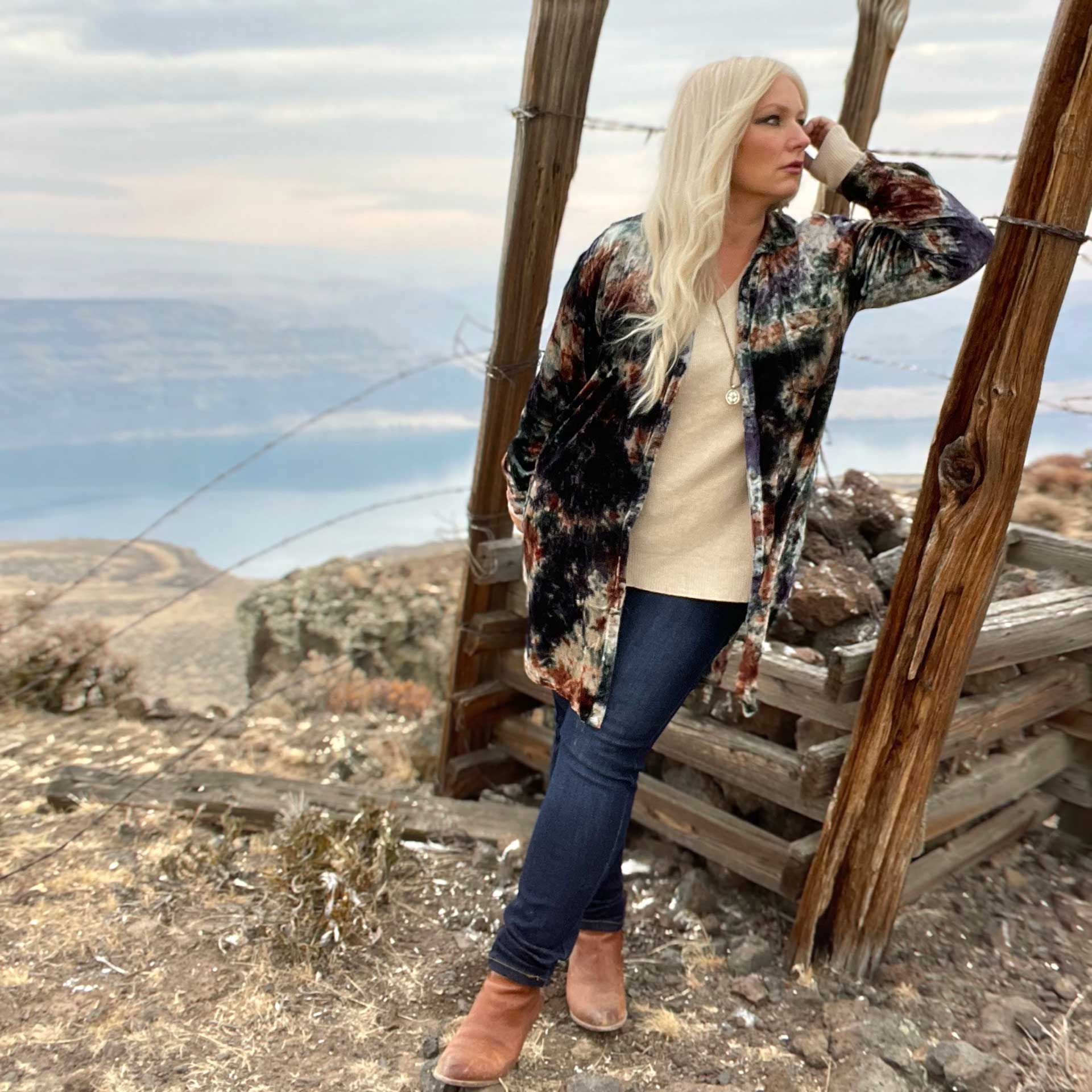 Darkest Dawn Midrise Skinny Jean