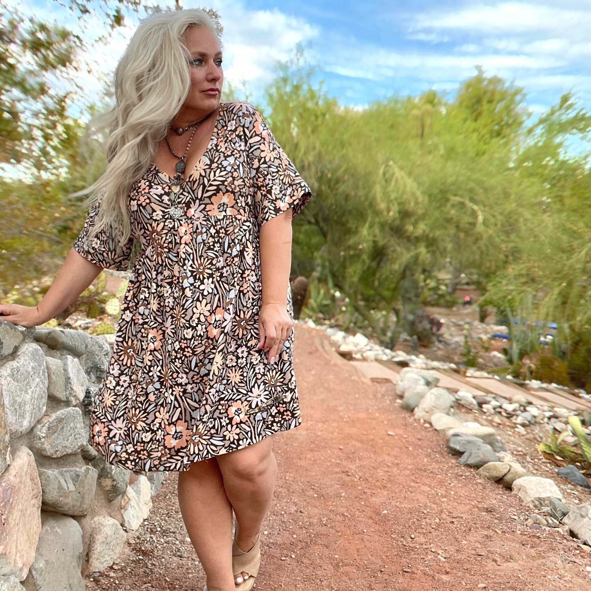 Dusk to Dawn Floral Dress