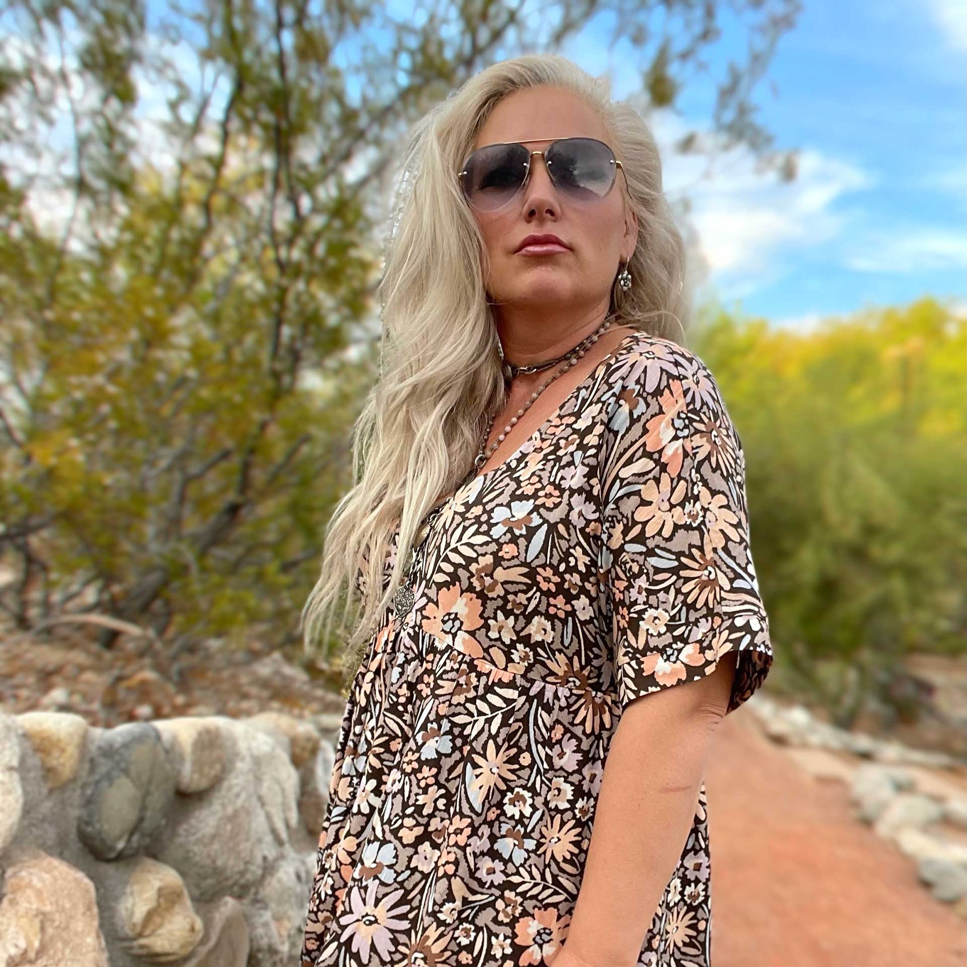 Dusk to Dawn Floral Dress