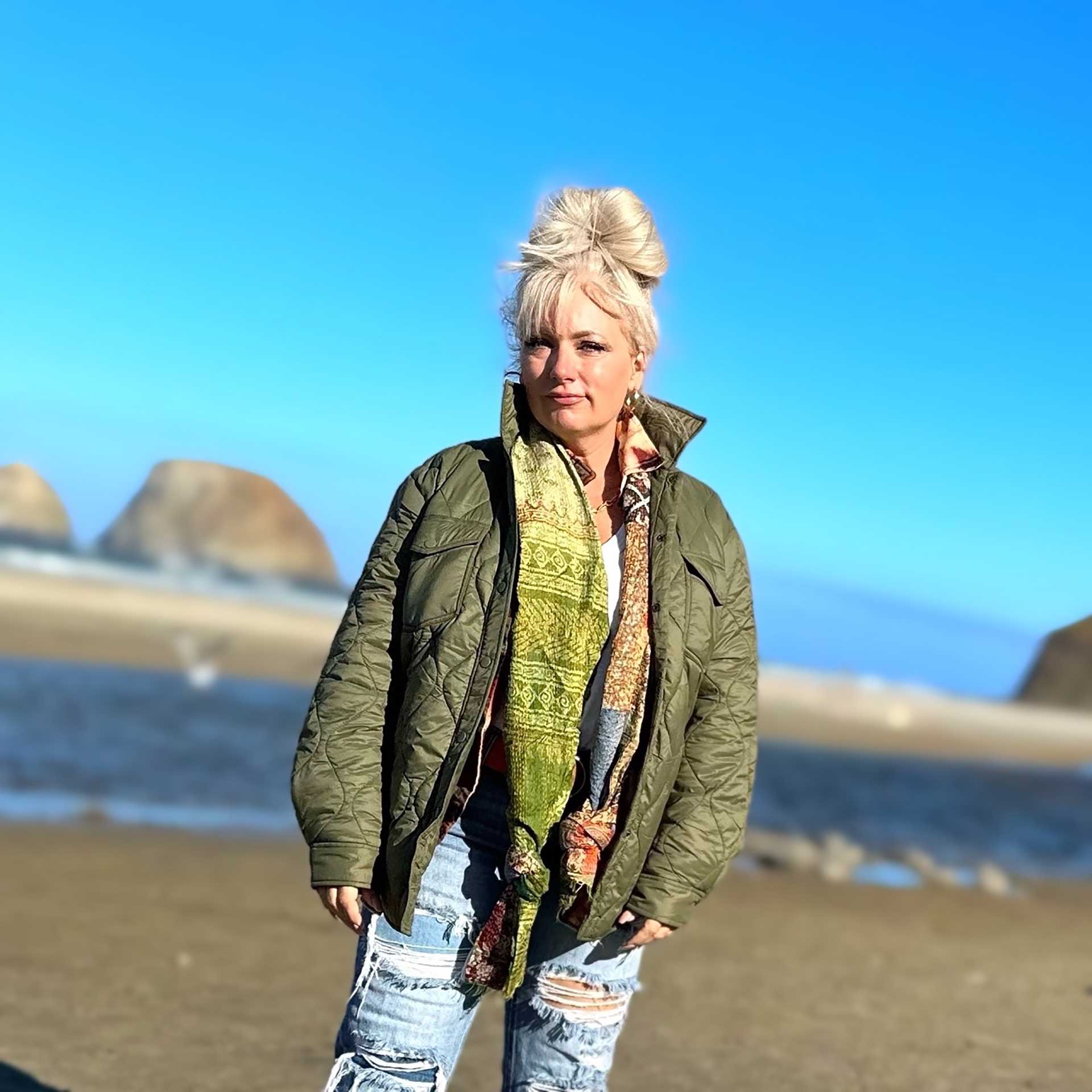 Eleanor Olive Jacket