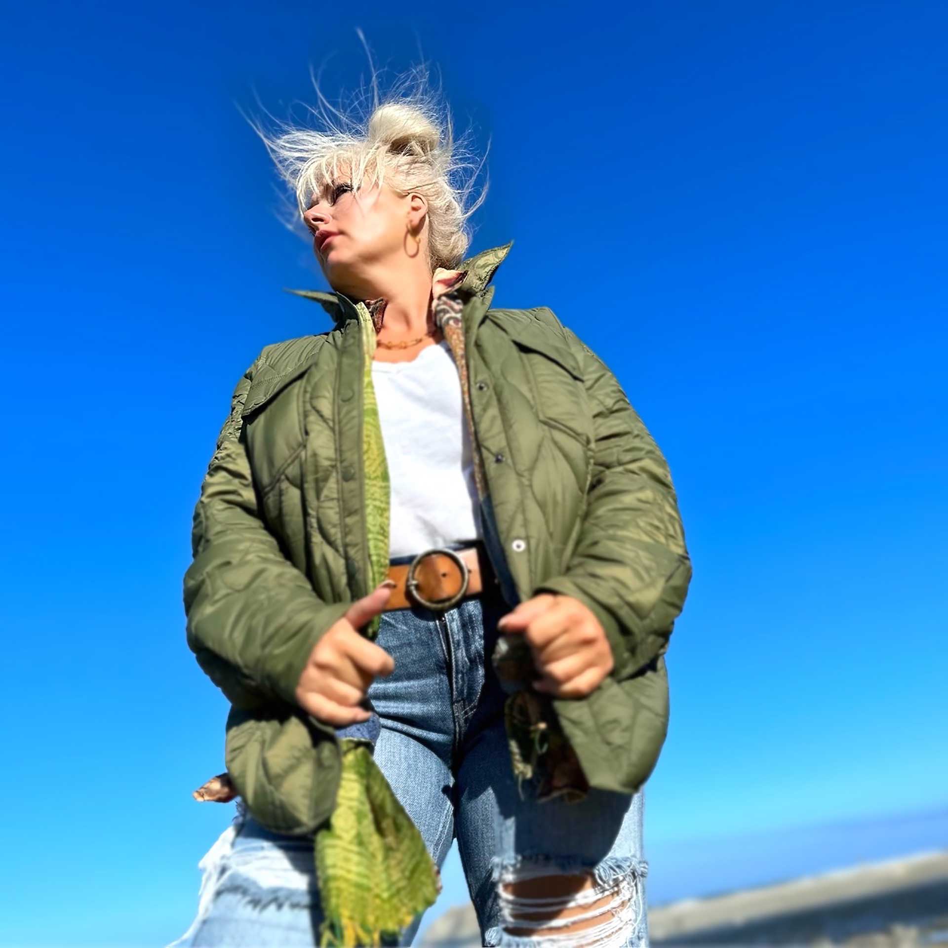 Eleanor Olive Jacket