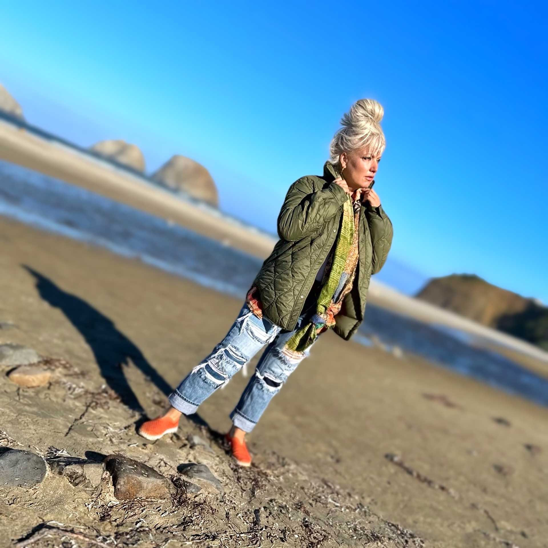 Eleanor Olive Jacket