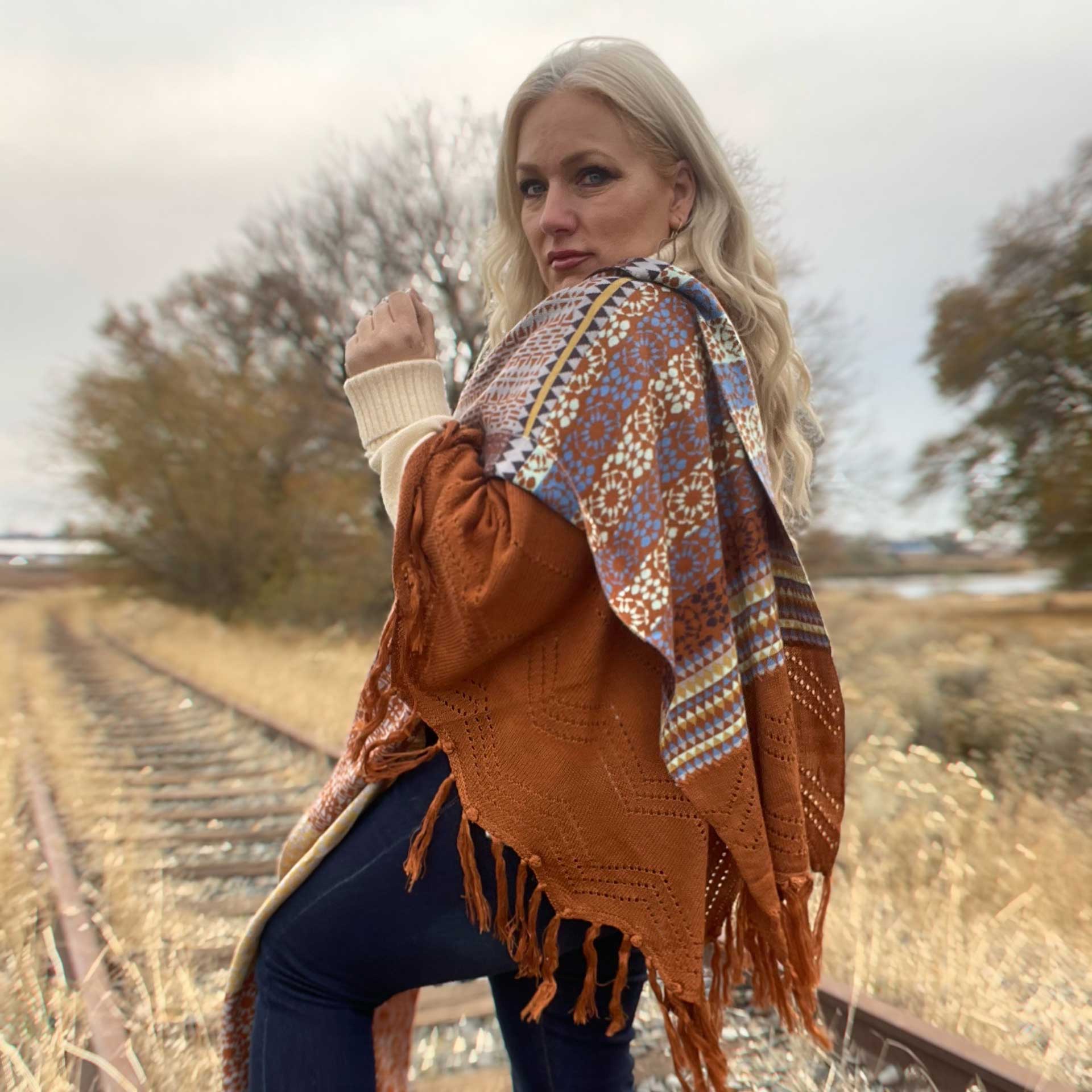 Ember Wrap Shawl