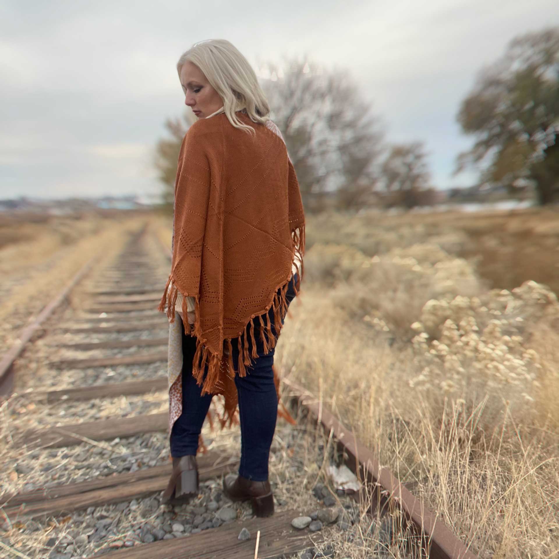 Ember Wrap Shawl