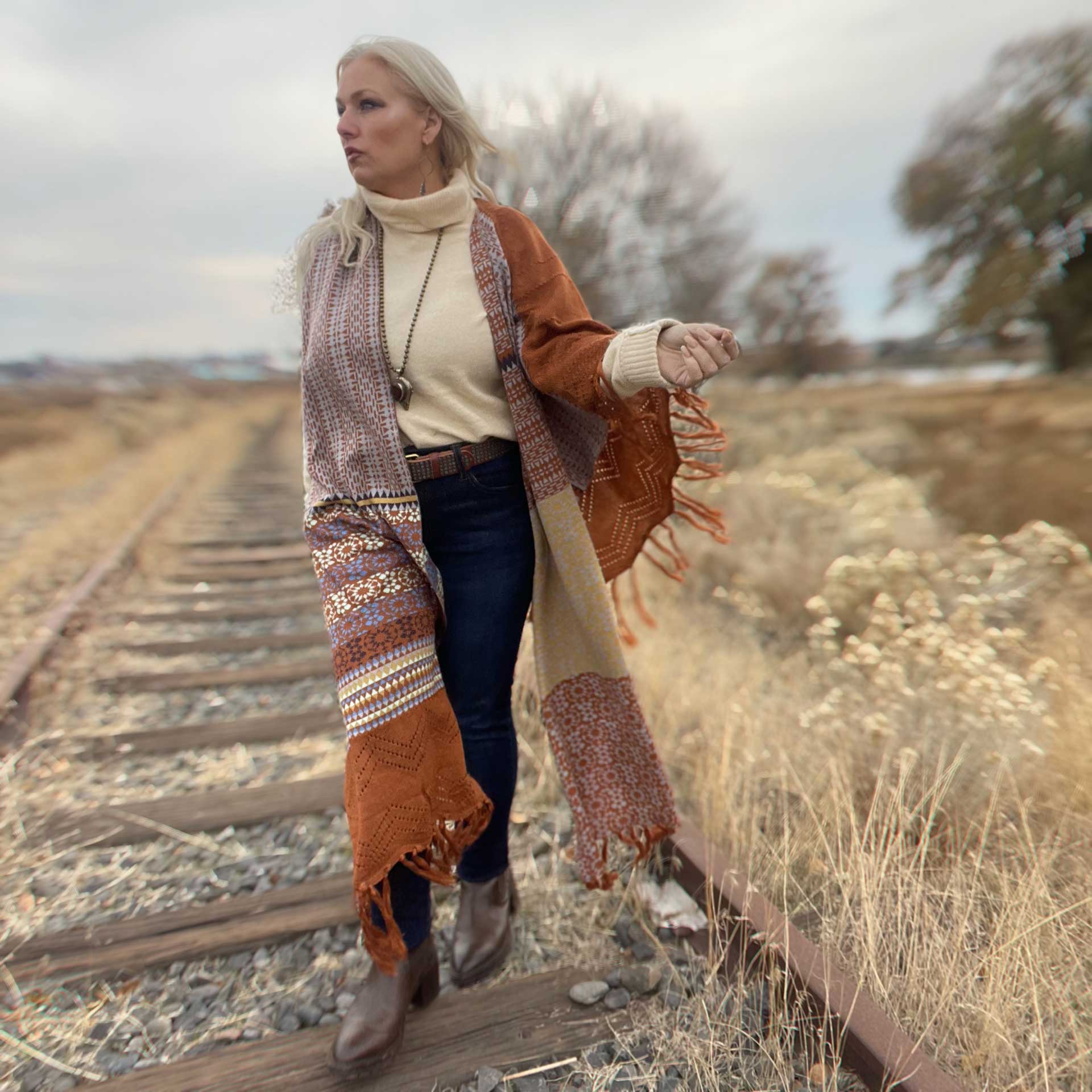 Ember Wrap Shawl