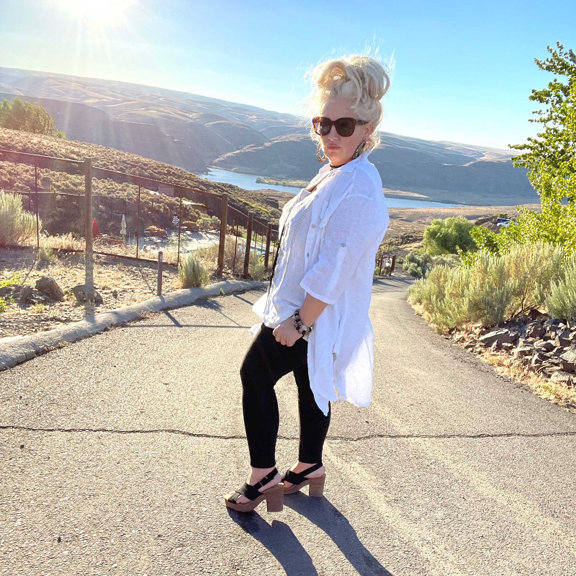 Essence Linen Tunic (White)