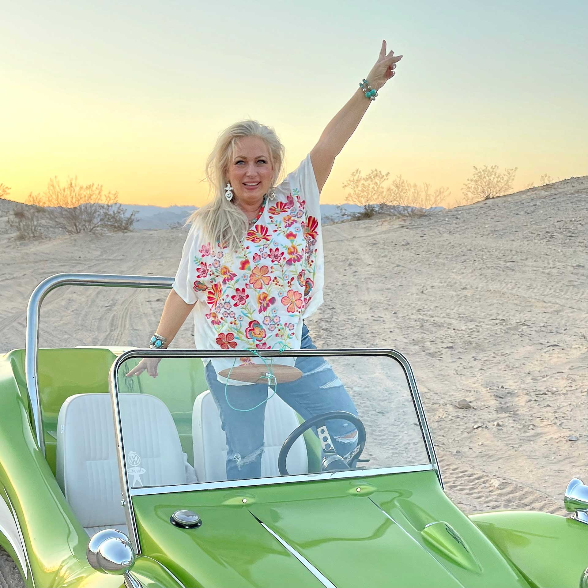 Field of Flowers Top