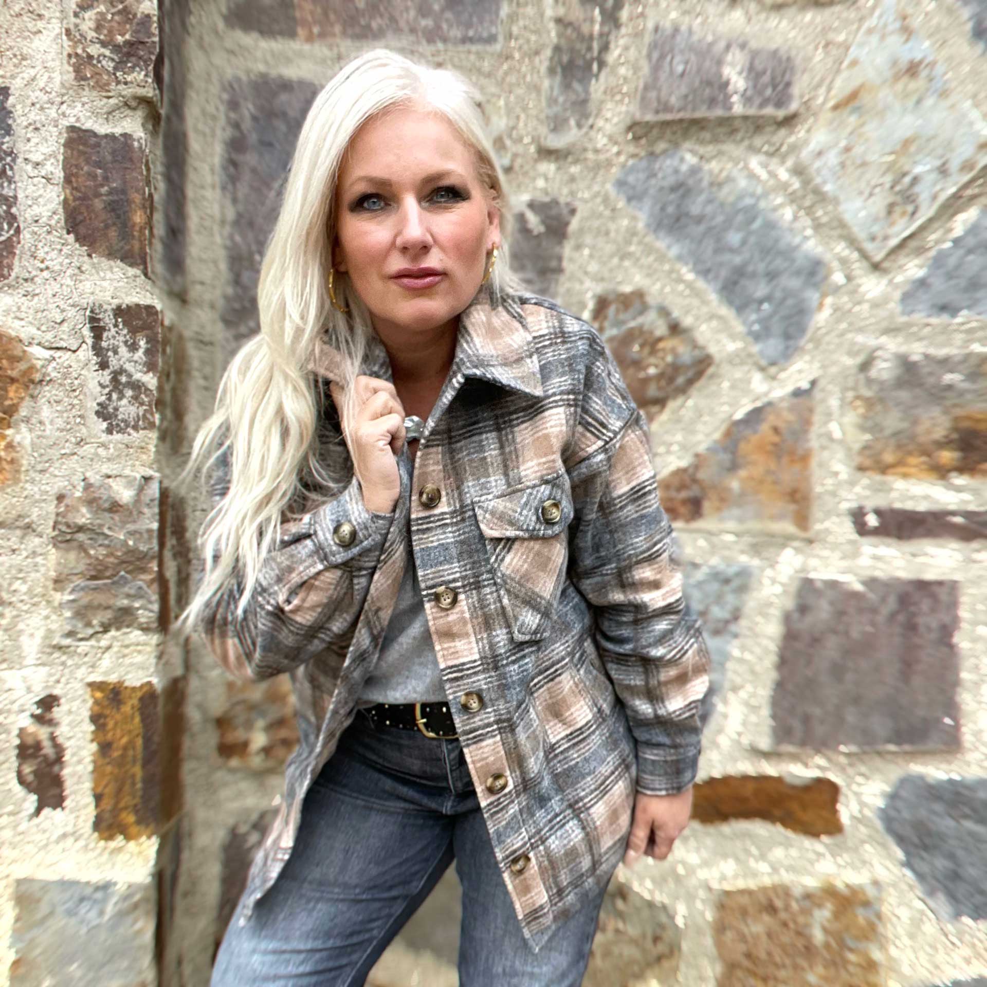 Fireside Plaid Shacket