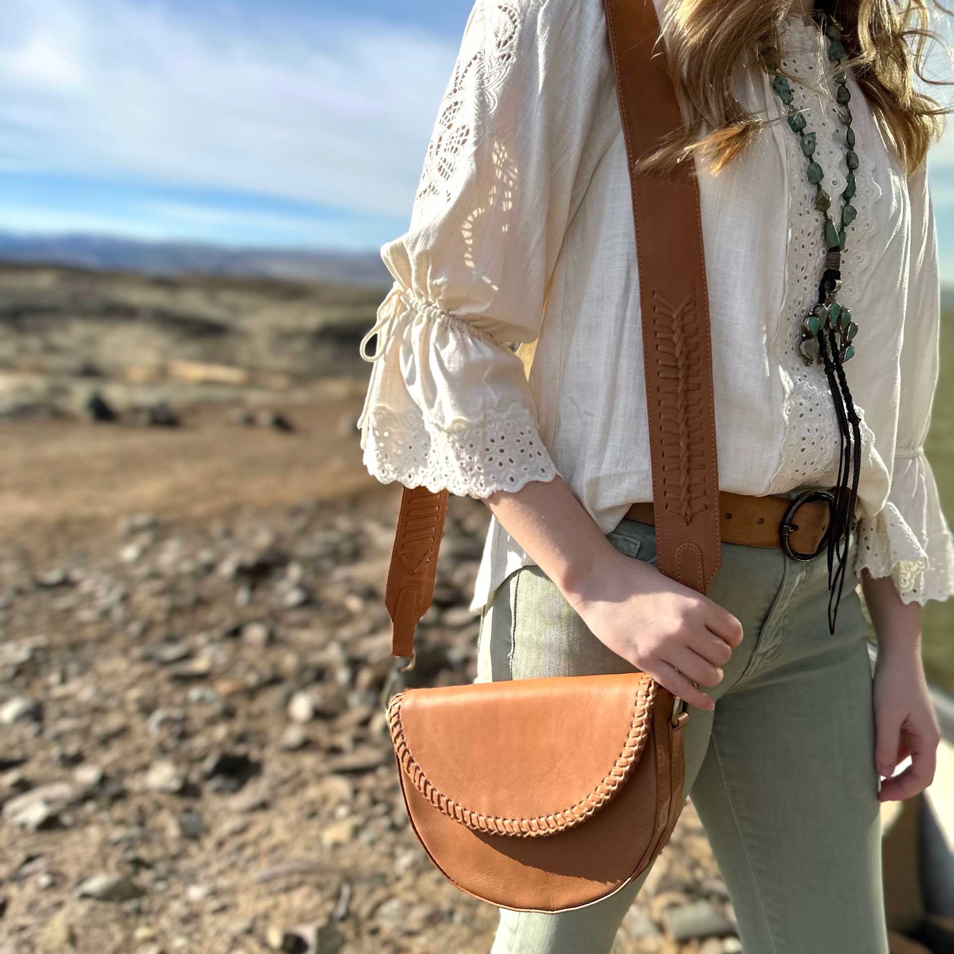 Fletcher Guitar Strap Bag (Camel)