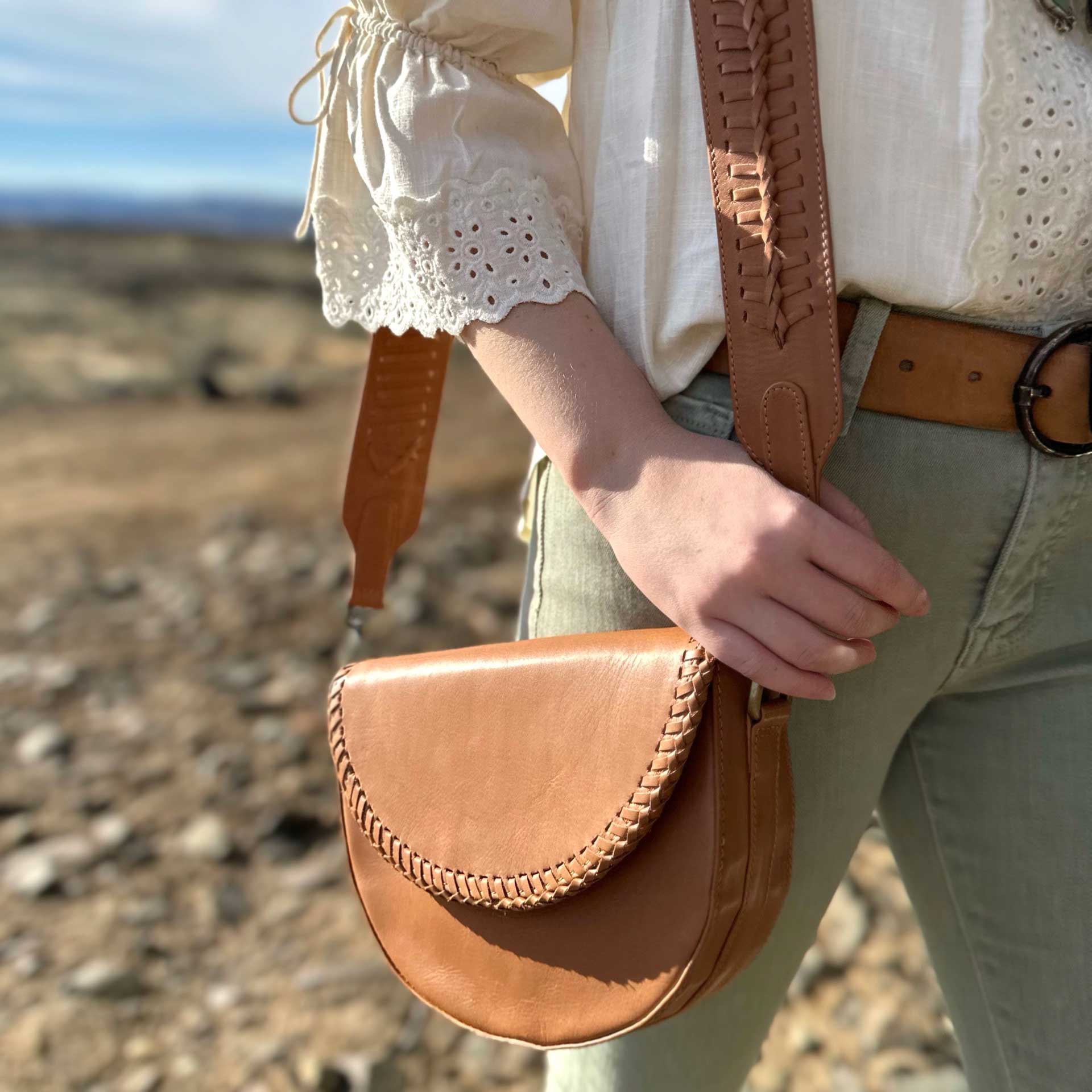 Fletcher Guitar Strap Bag (Camel)