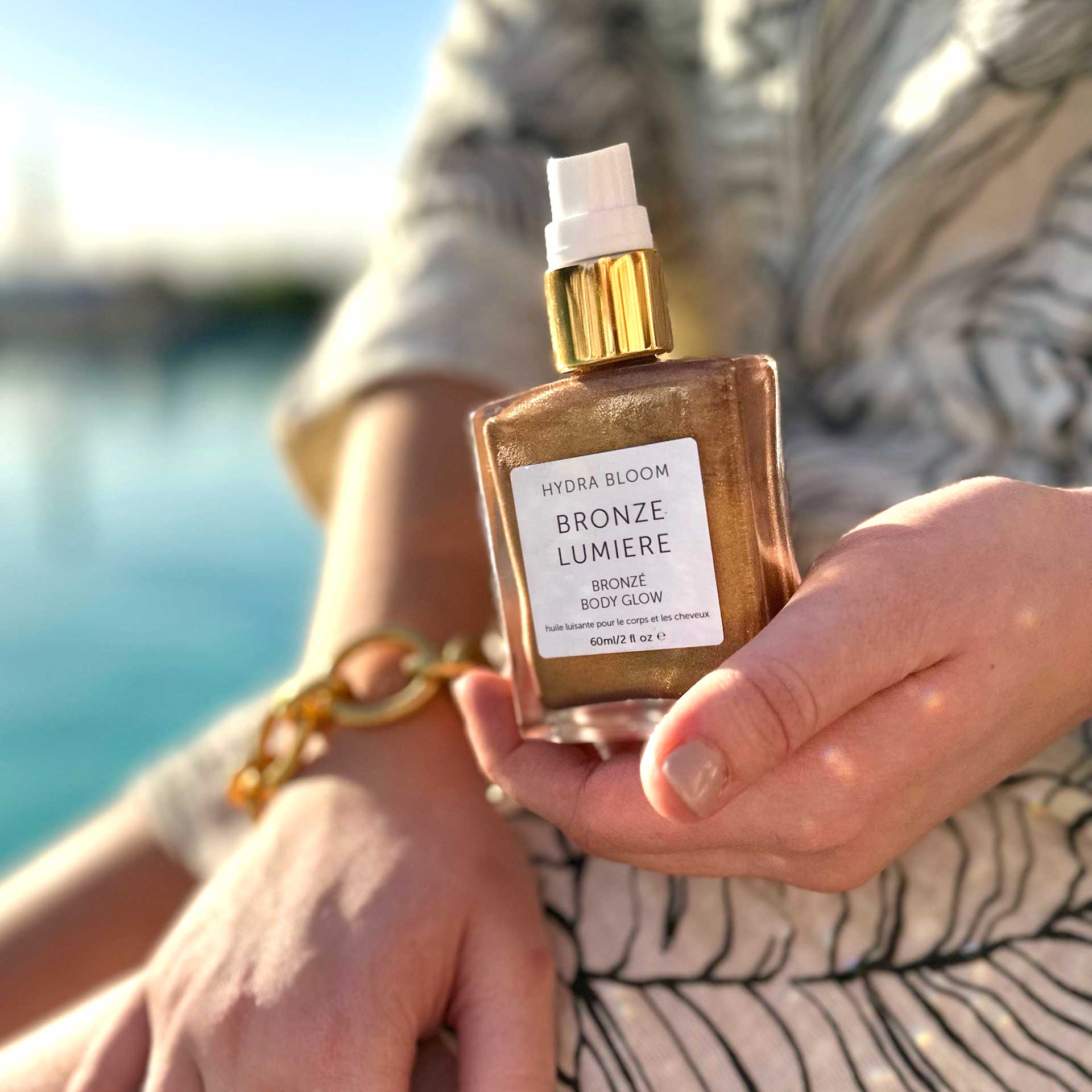 Frangipani Bronze Shimmer Oil