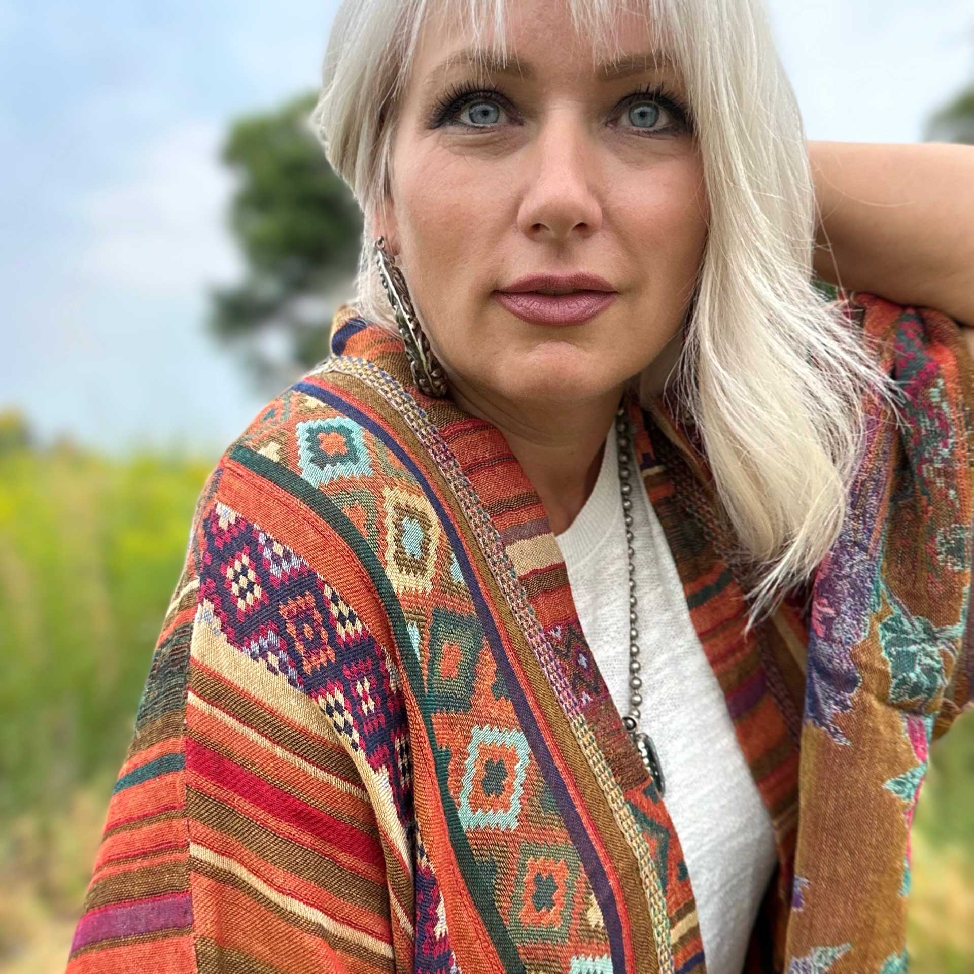 Free-Spirited Short Kimono