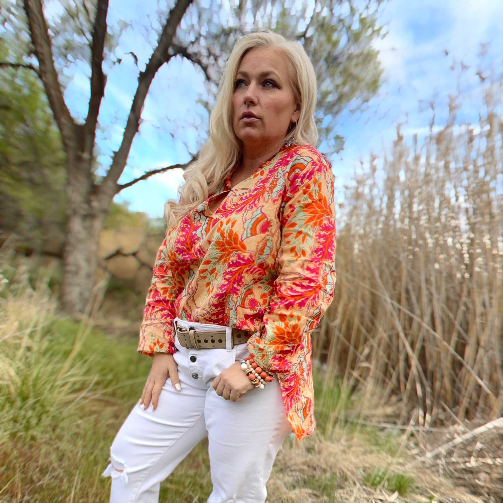 Garden Party Tunic (Fruit Punch)